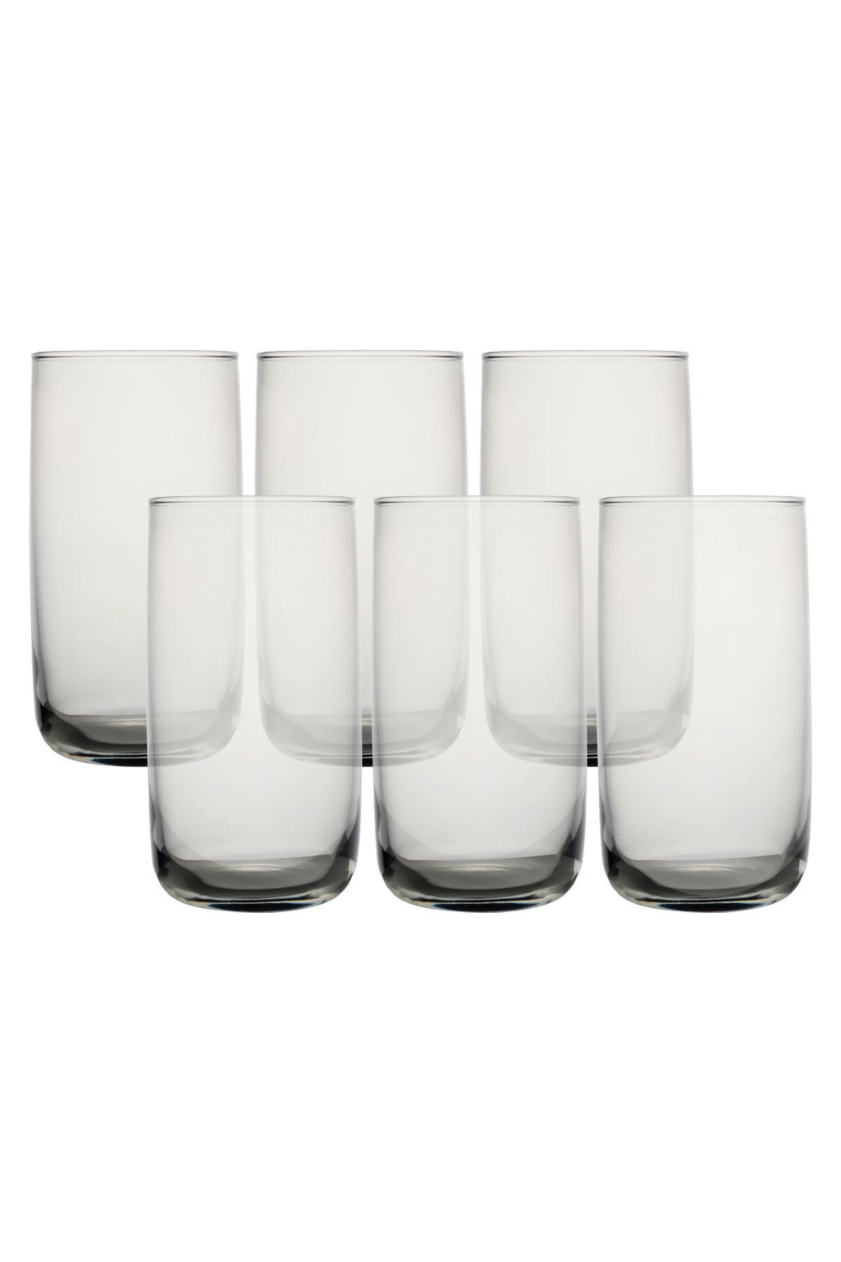 Hermia Concept Gläser-Set, 6-tlg., Edles Farbglas, Spülmaschinengeeignet, Zeitloses Design