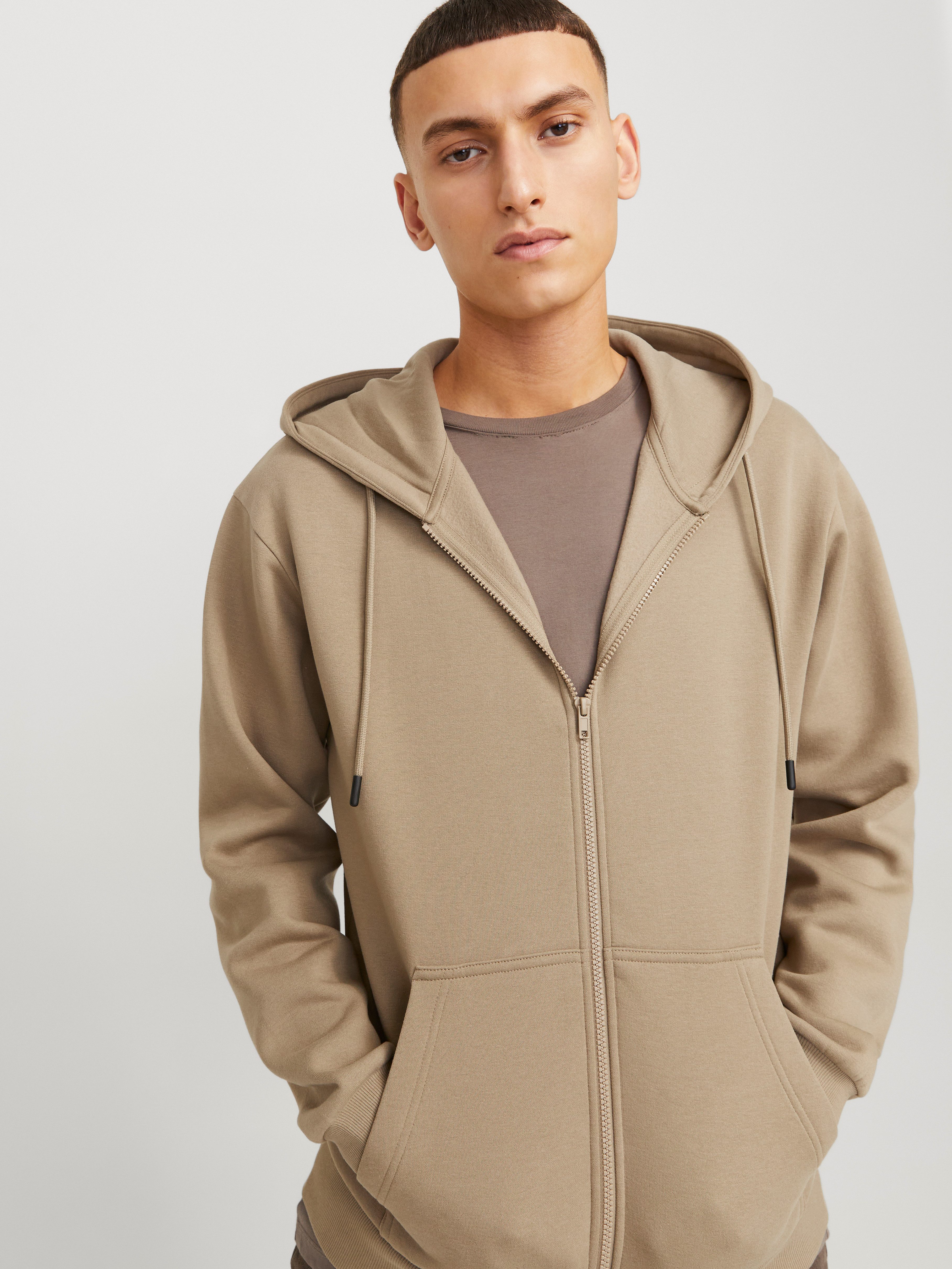 Jack & Jones Kapuzensweatjacke JJEBRADLEY mit Kapuze, ideal für kalte Jahre günstig online kaufen