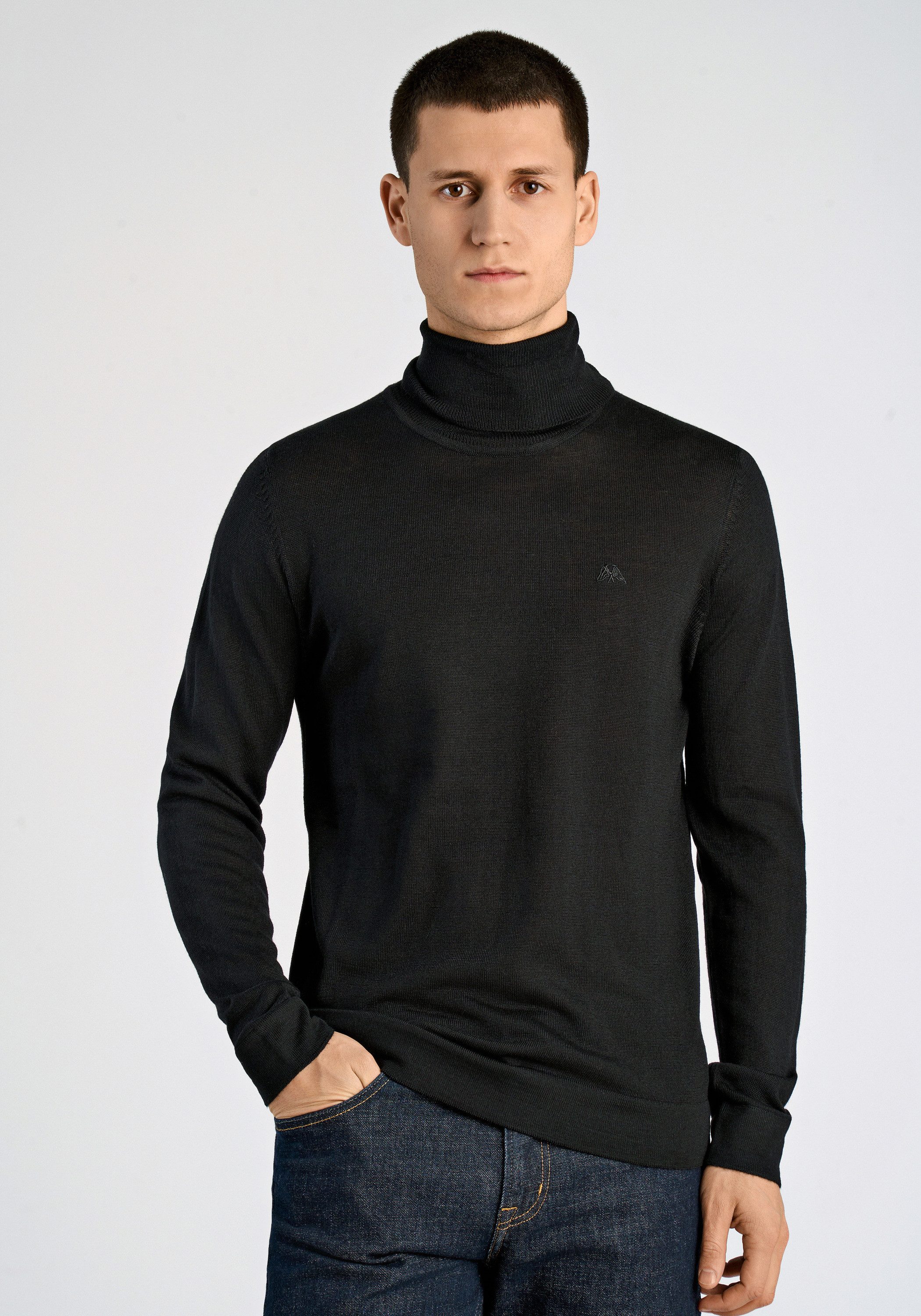 LINDBERGH Rollkragenpullover Rollkragenpull Slim Fit