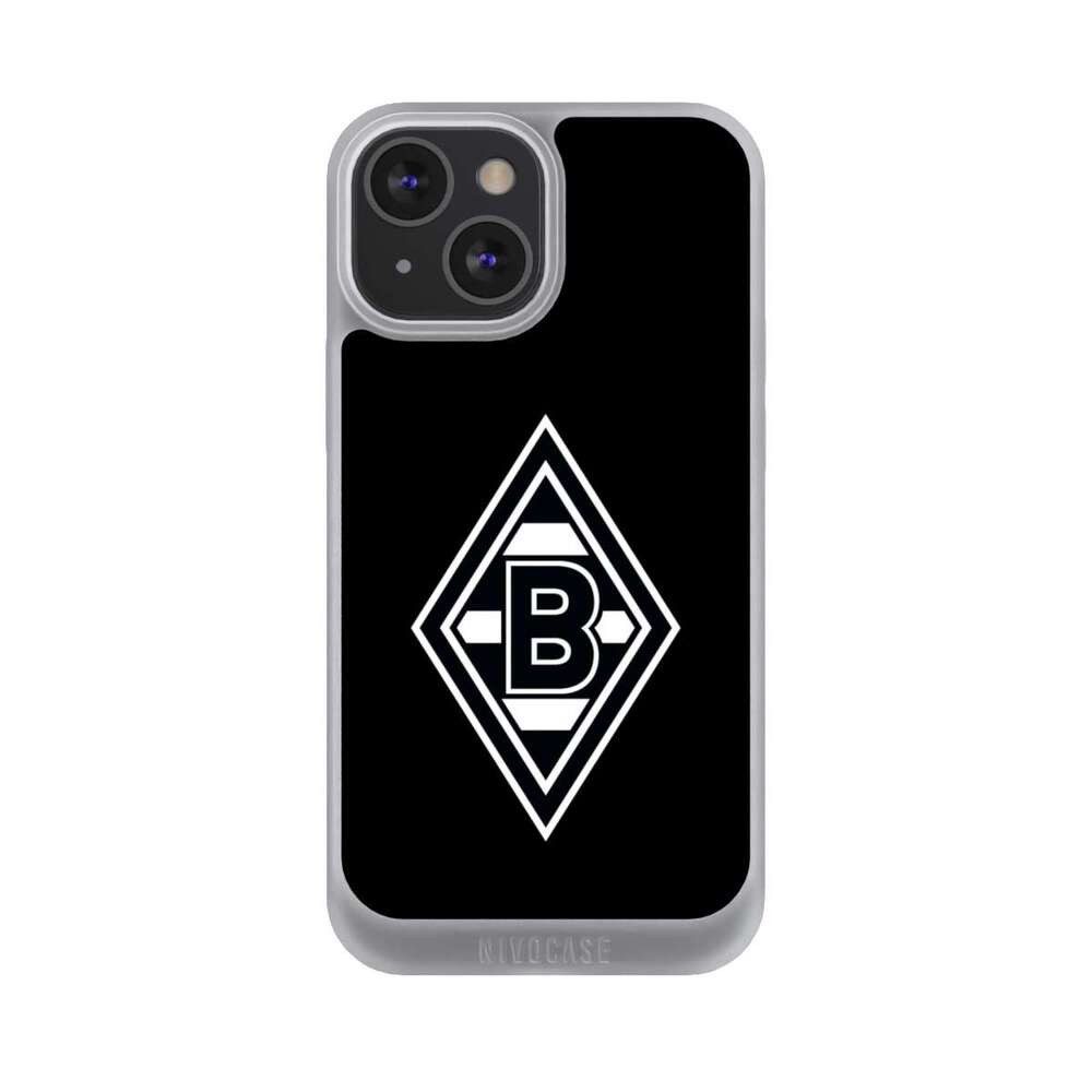 Handyhülle Wappen Borussia Mönchengladbach Gladbach Borussia Raute Schwarz