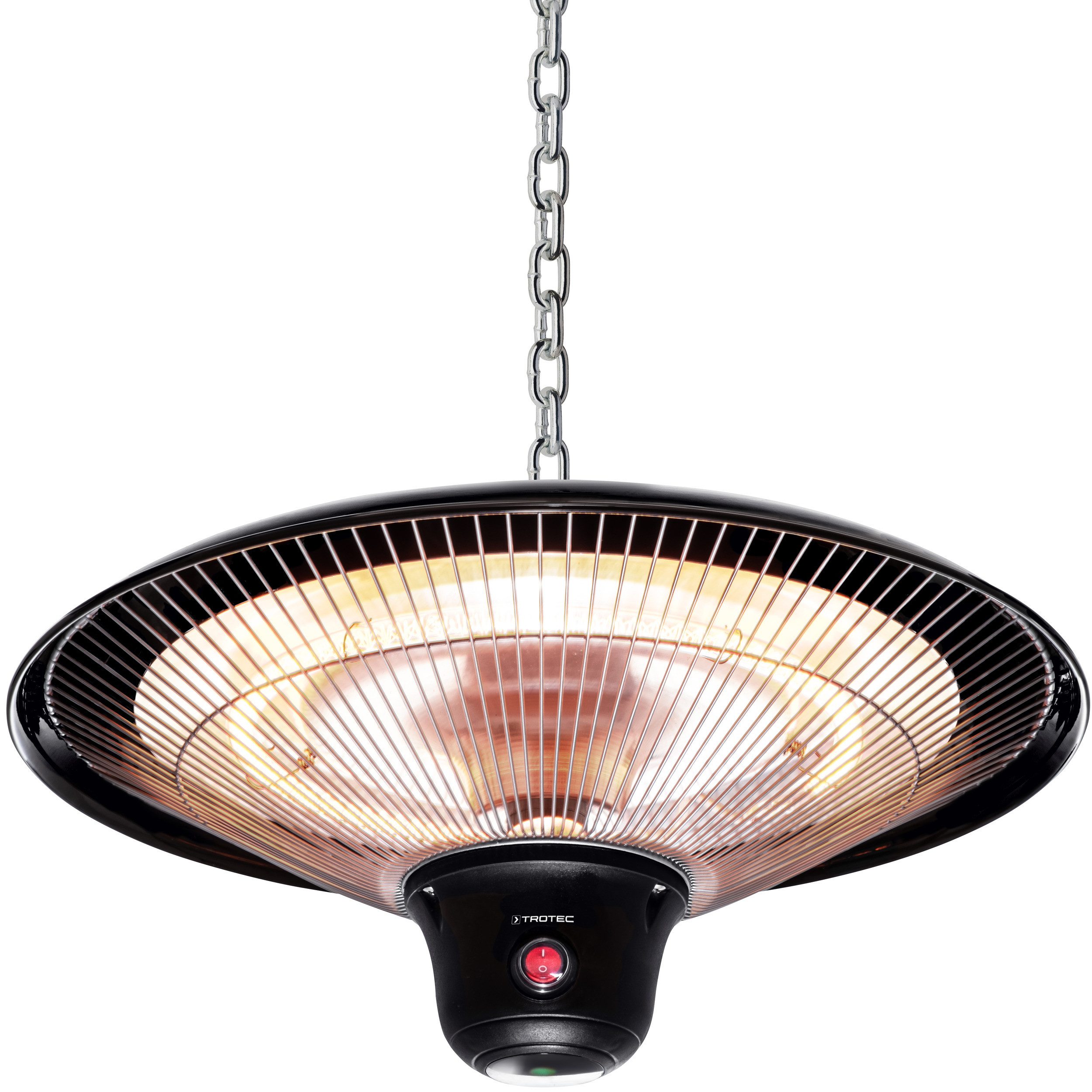 TROTEC Infrarotstrahler Design-Deckenheizstrahler IR 1500 SC, Gleichmäßige Rundumwärme für bis zu 10 m² – Bild 5 von 5