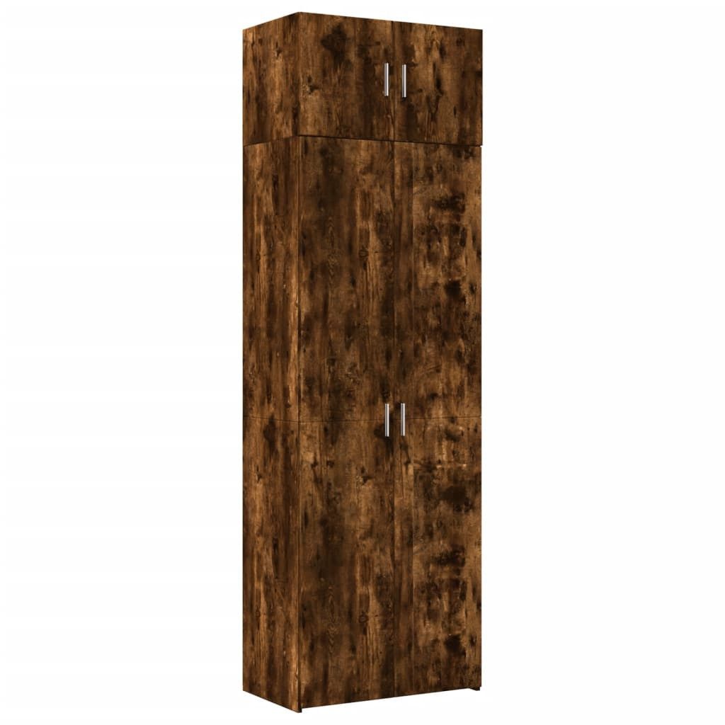 vidaXL Sideboard Hochschrank Räuchereiche 70x42,5x225 cm günstig online kaufen