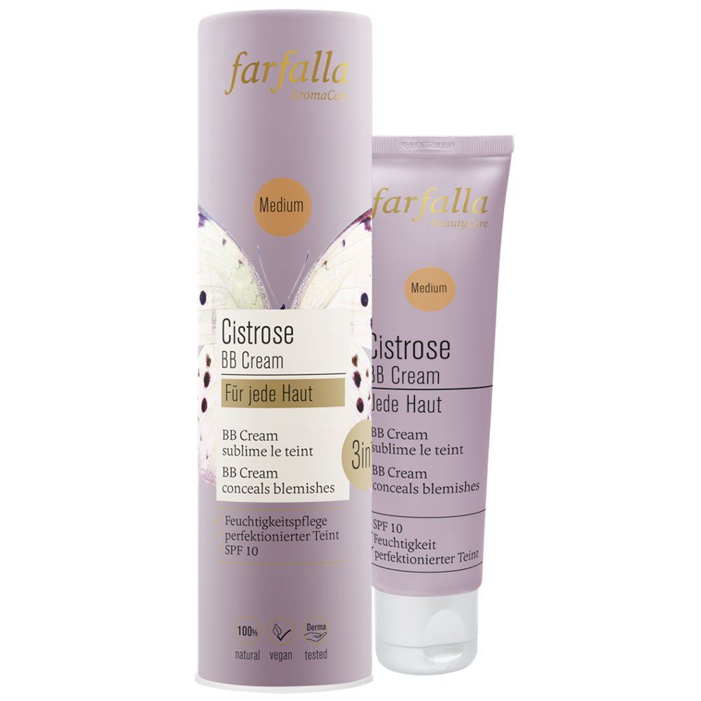 Farfalla Essentials jede Cistrose BB Haut Gesichtspflege Cream Medium, 30 ml AG Für