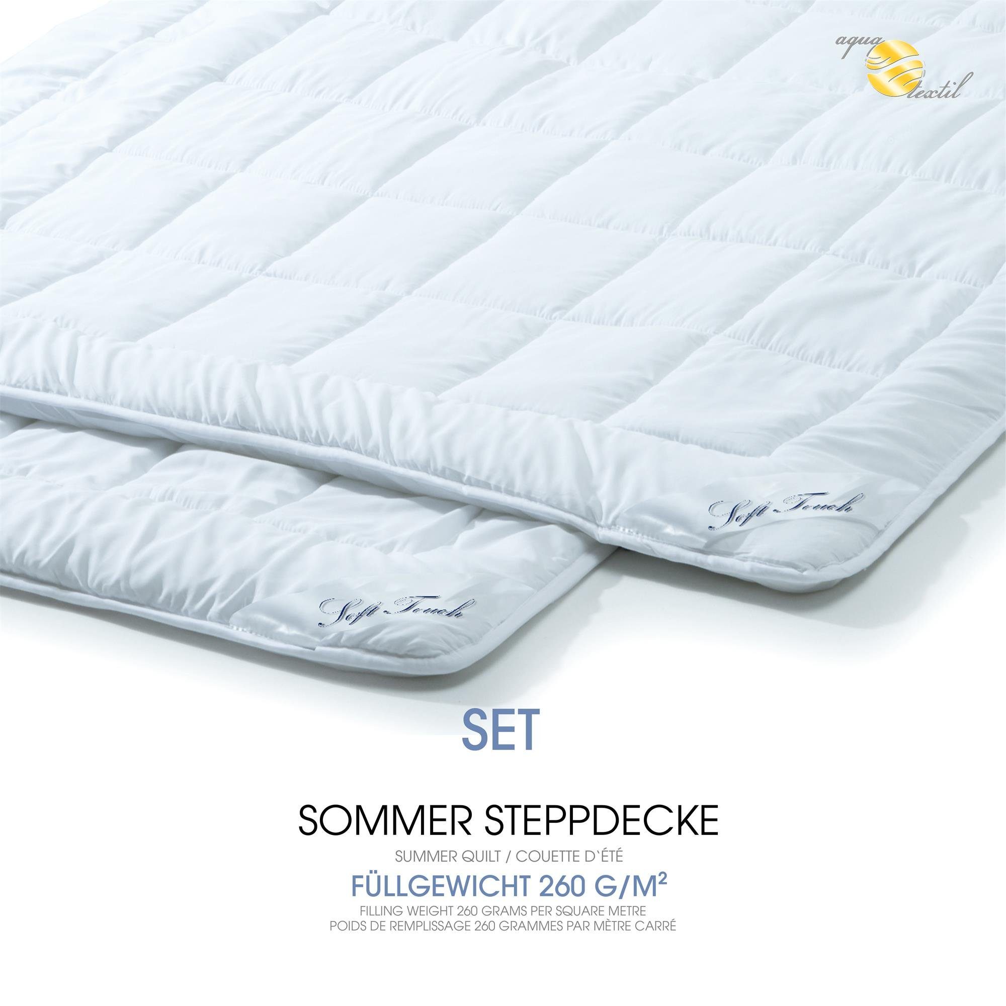 aqua-textil Bettdecke, Kopfkissen + Topper Soft günstig online kaufen