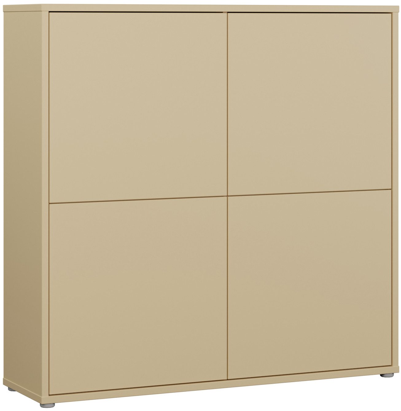 FORTE Highboard, Grifflos,Push to open, Stauraum