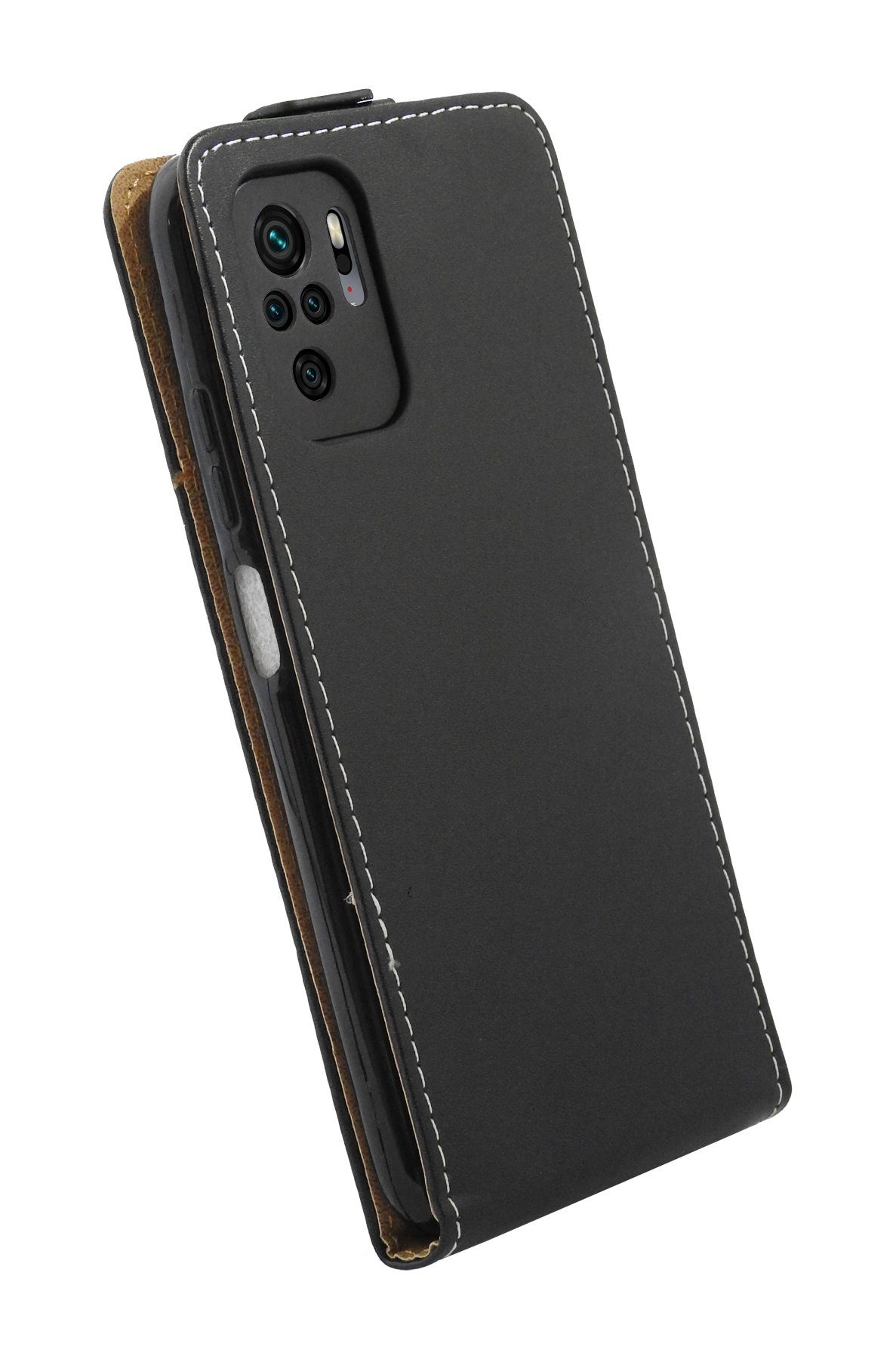 cofi1453 Flip Case Flip Case für XIAOMI REDMI NOTE 10 5G Hülle Schwarz