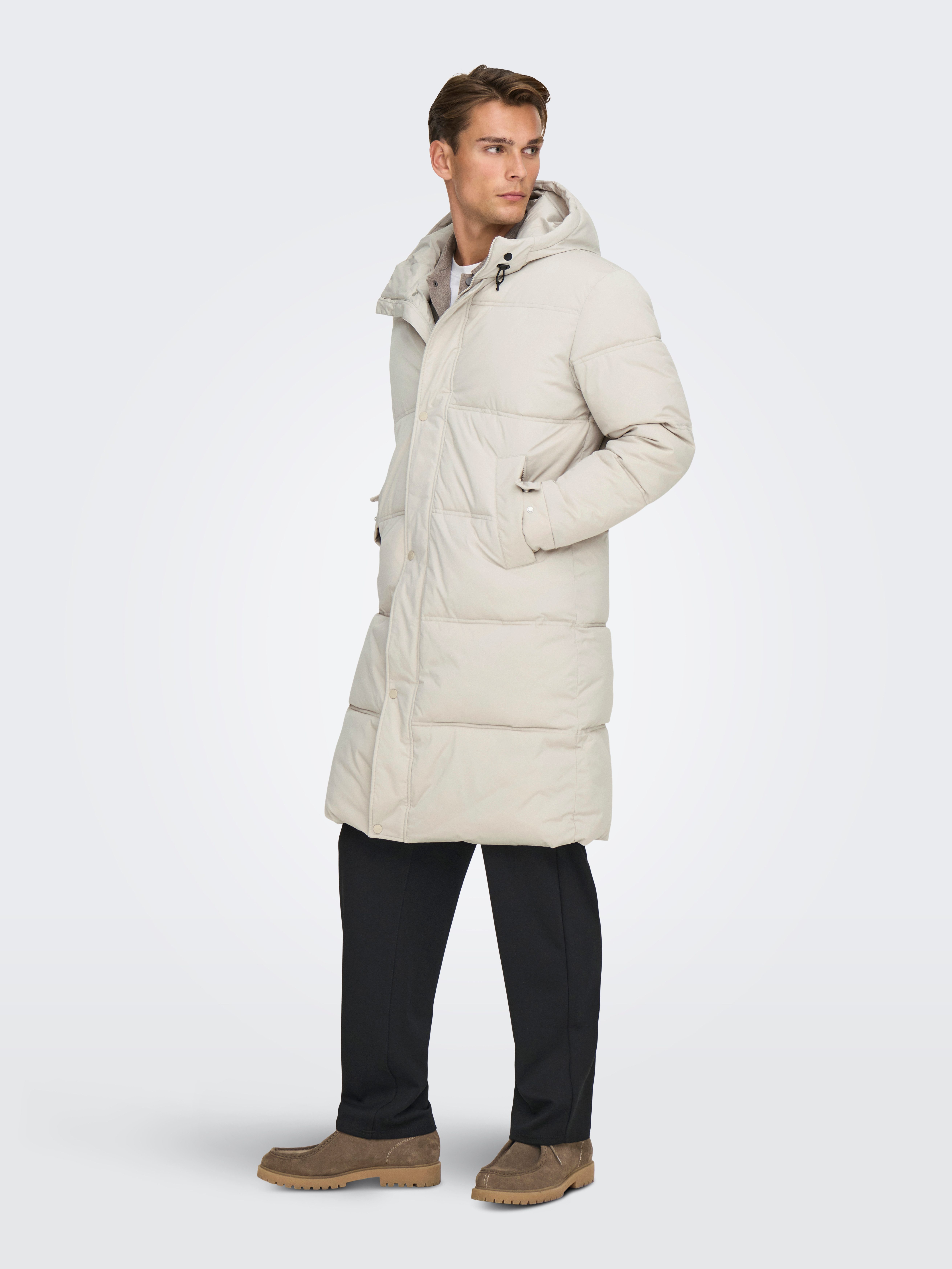 ONLY & SONS Steppjacke ONSSEUL LONG PUFFER OTW