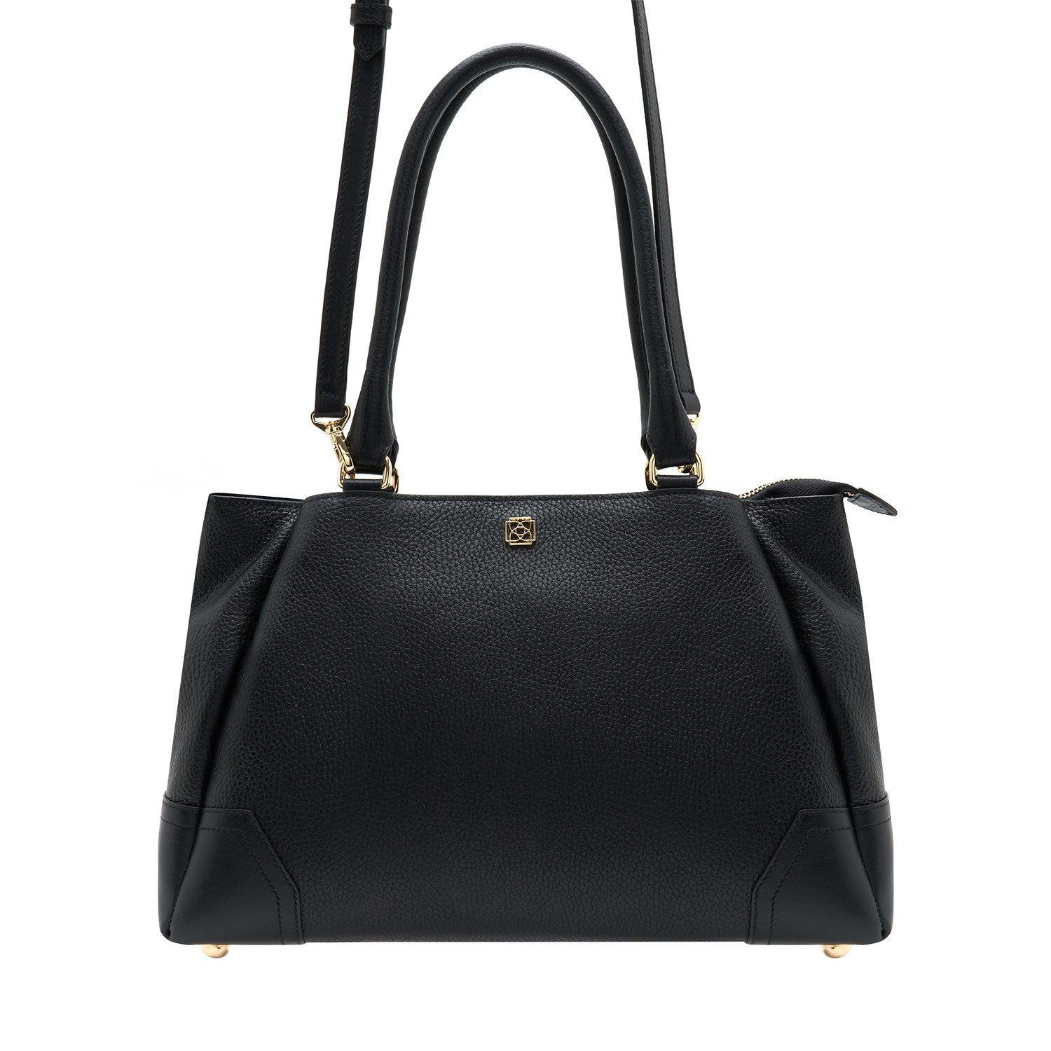 Desa Handtasche Damen-Umhängetasche aus echtem Leder