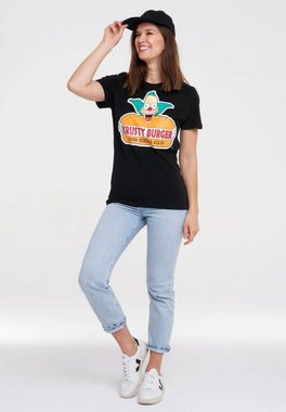 LOGOSHIRT T-Shirt Simpsons - Krusty, der Clown mit lizenziertem Print