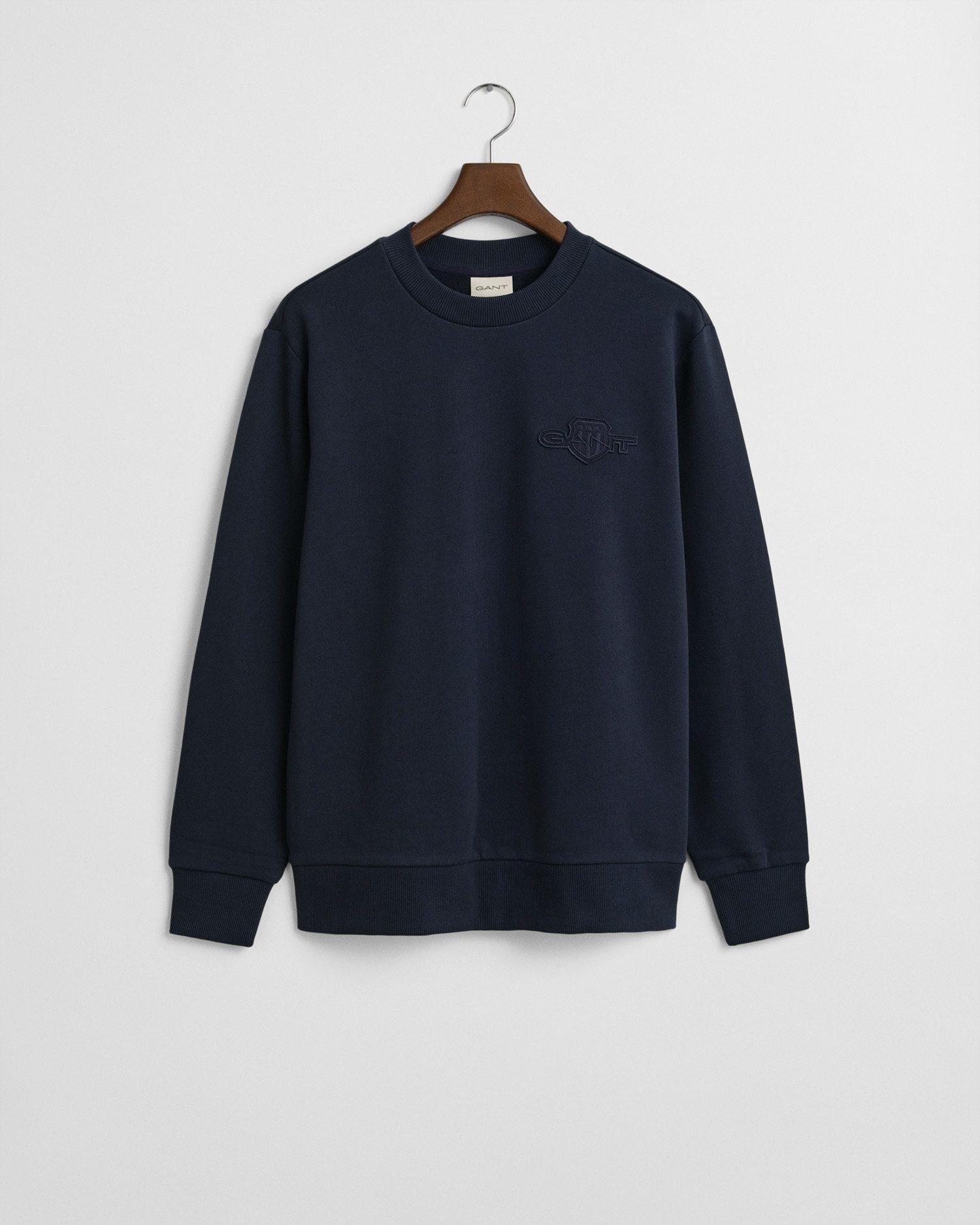 Gant Sweatshirt TONAL SHIELD Rundhals, regular fit, basic günstig online kaufen