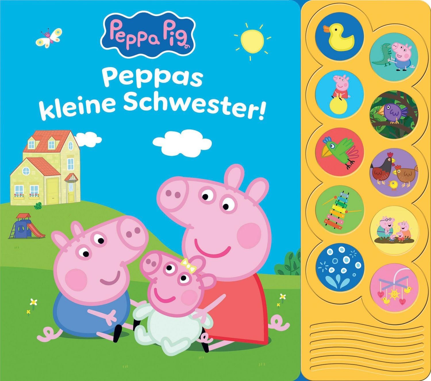 Peppa Pig - Peppas kleine Schwester! - Interaktives Pappbilderbuch mit / diverse