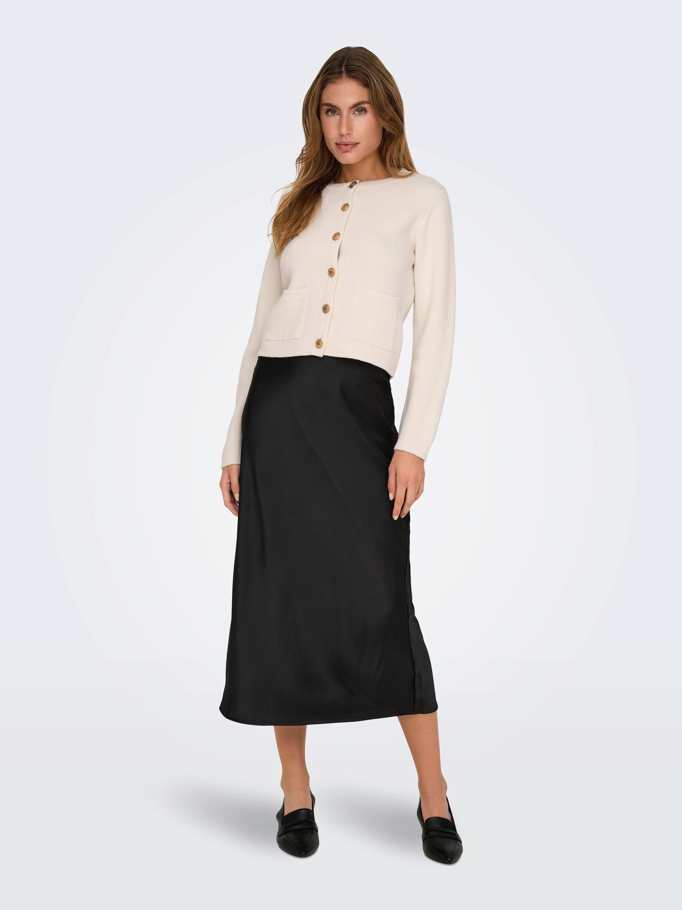 JDY Strickjacke Kim (1-tlg) Plain/ohne Details günstig online kaufen