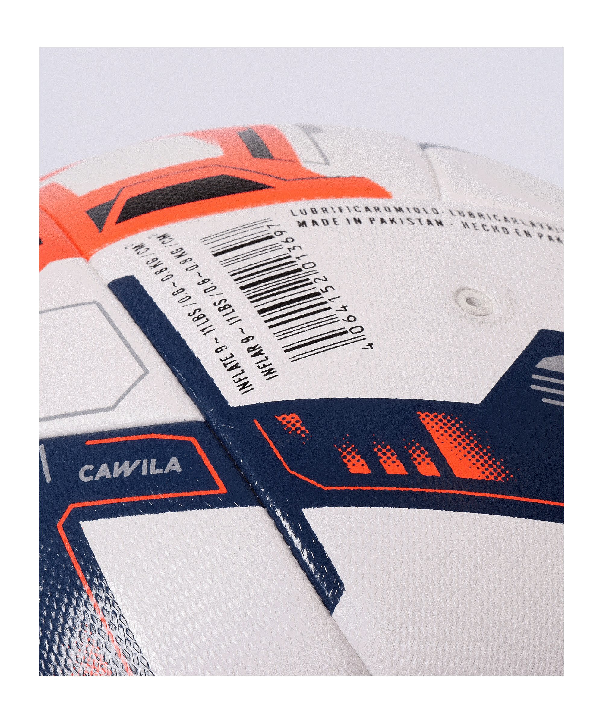 Cawila Fußball Cawila NEXUS T24 HYBRID Fussball, navy/flashgreen, stabil