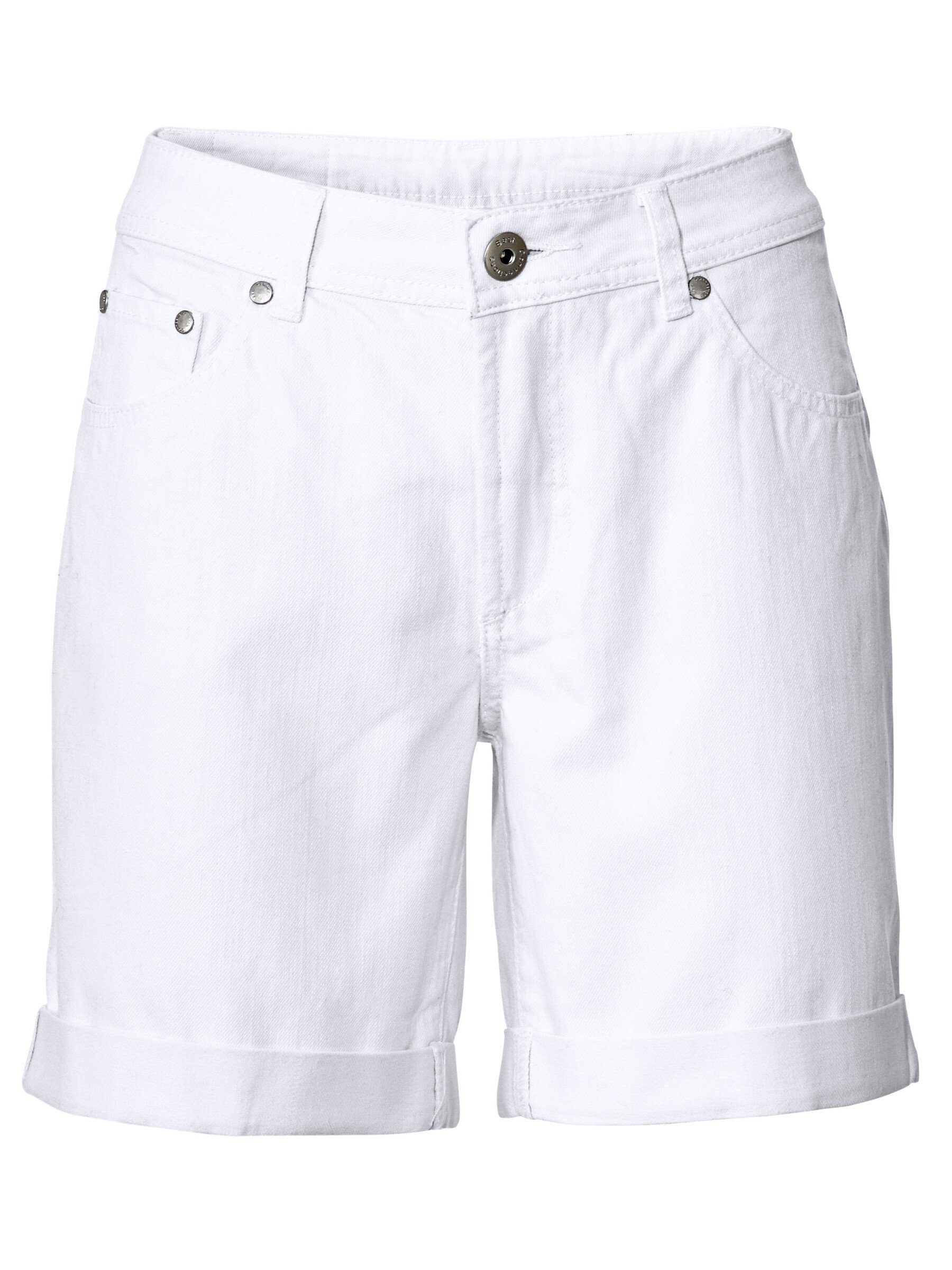 heine Bequeme Jeans Jeans-Shorts leicht vertieft – Bild 4 von 5