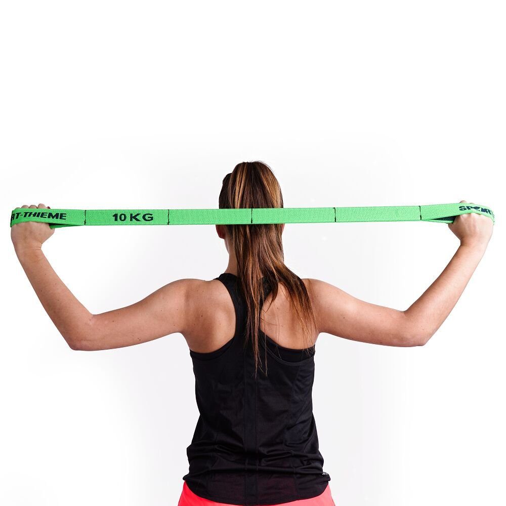 Einsatz bestens Fitnessstudios kg geeignet Elastikband Für 10 den in Zugstärke 8-Loop, Sport-Thieme Stretchband