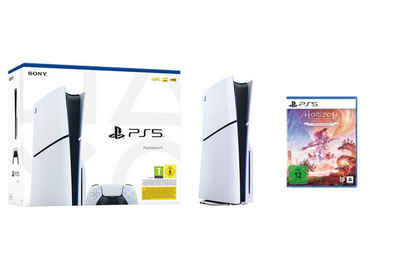 Playstation 5 Disk Edition (Slim) (Konsolen-Bundle, inkl. Horizon Forbidden West Complete Edition)