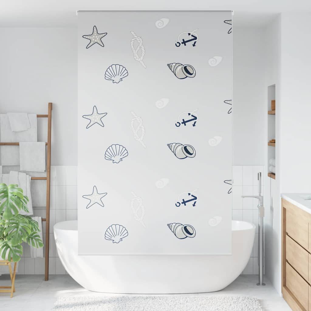 vidaXL Duschrollo, Duschrollo 140x240 cm Stoffbreite günstig online kaufen