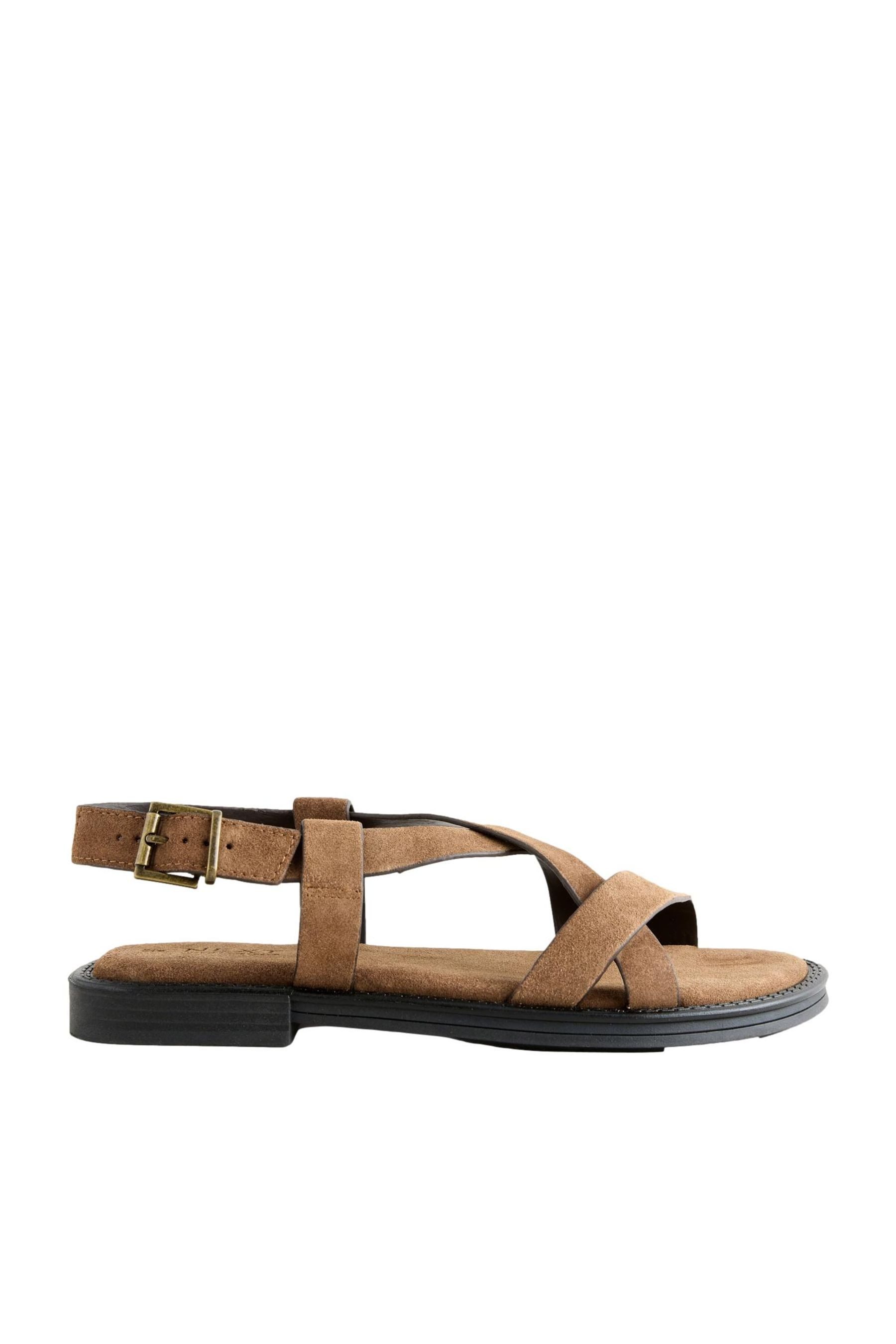 Forever Comfort® Sandalen mit überkreuzten Riemen Keilsandalette