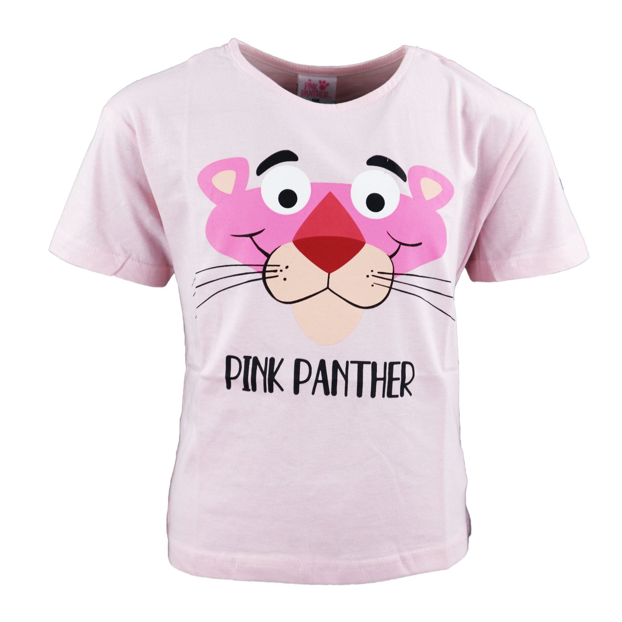 T-Shirt Rosa Gr. Pink Jugend Panther Print-Shirt 134-164 Mädchen Panther Pink