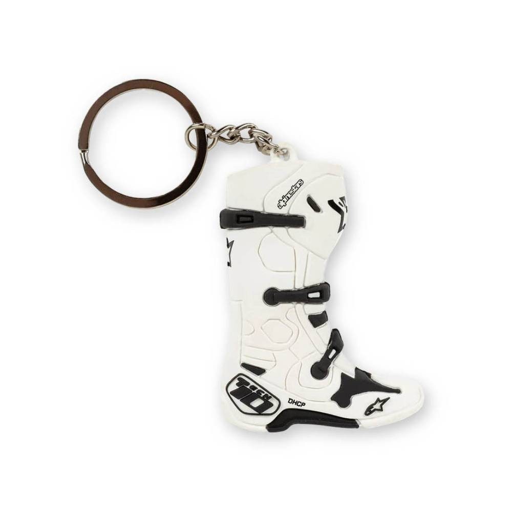 Alpinestars Schlüsselanhänger Alpinestars Schlüsselanhänger "Boot" - weiß