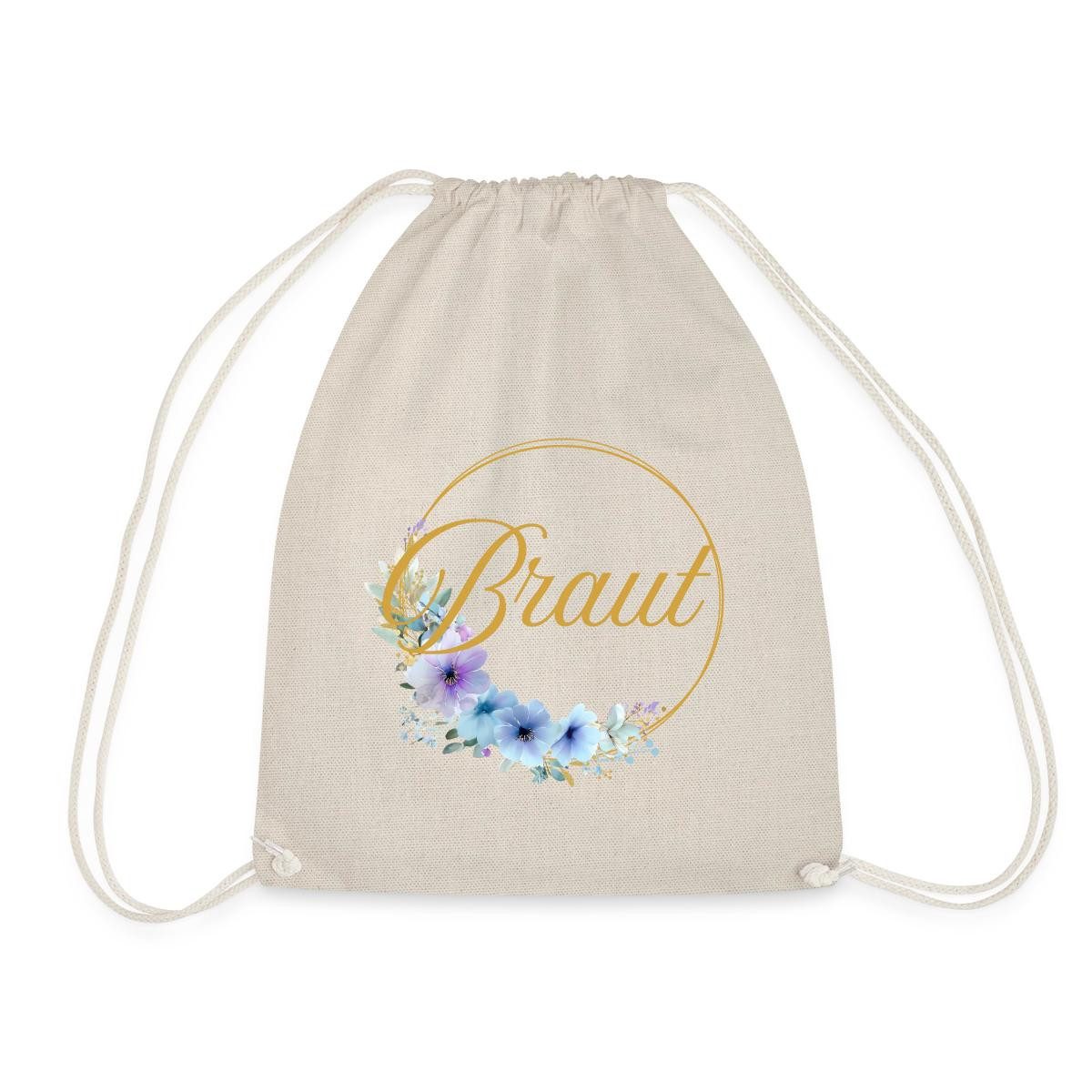 Spreadshirt Turnbeutel JGA Frauen, Braut Turnbeutel (1-tlg)