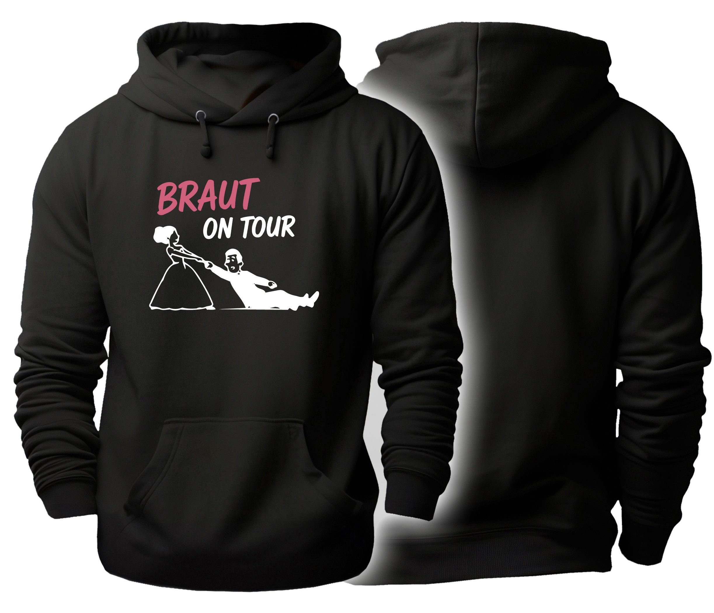MyDesign24 Hoodie Junggesellenabschied Sweatshirt - JGA Hoodie Schwarzer Herren und Damen Pullover Gr.XS i976