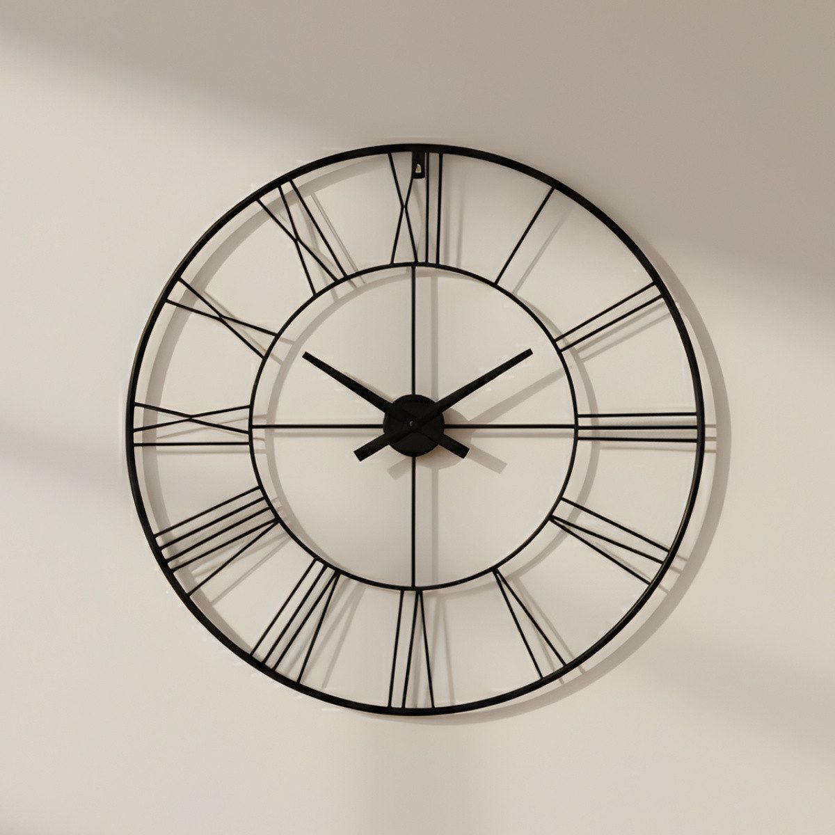 SCENA LIVING Wanduhr Wanduhr im Industriestil ARATIO, Ø 70 cm – Bild 5 von 5
