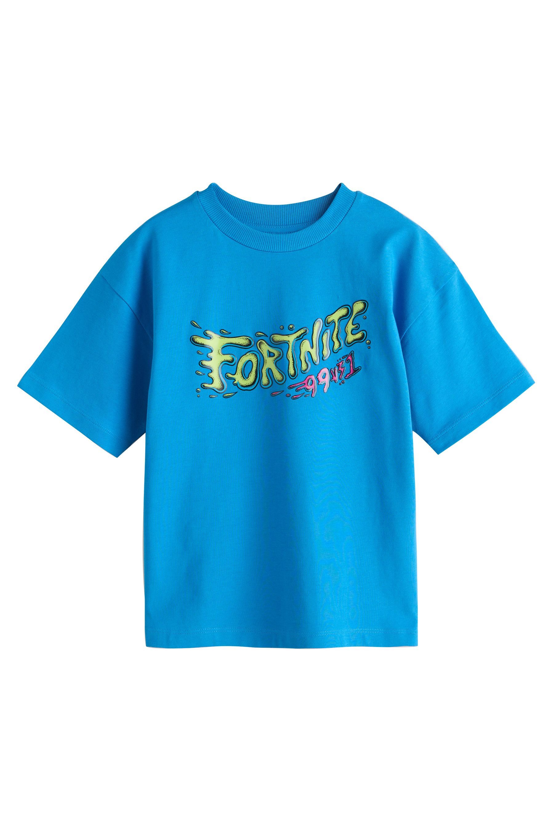 Next T-Shirt Fortnite T-Shirt aus 100 % Baumwolle (1-tlg)