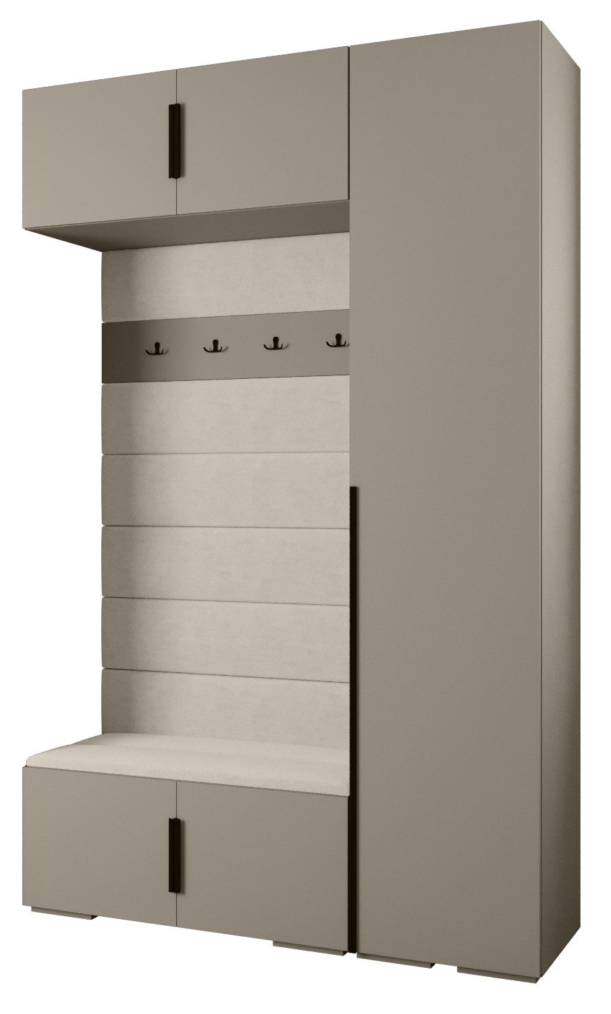 ABIKS MÖBEL Kompaktgarderobe INOVA 1 SATZ günstig online kaufen