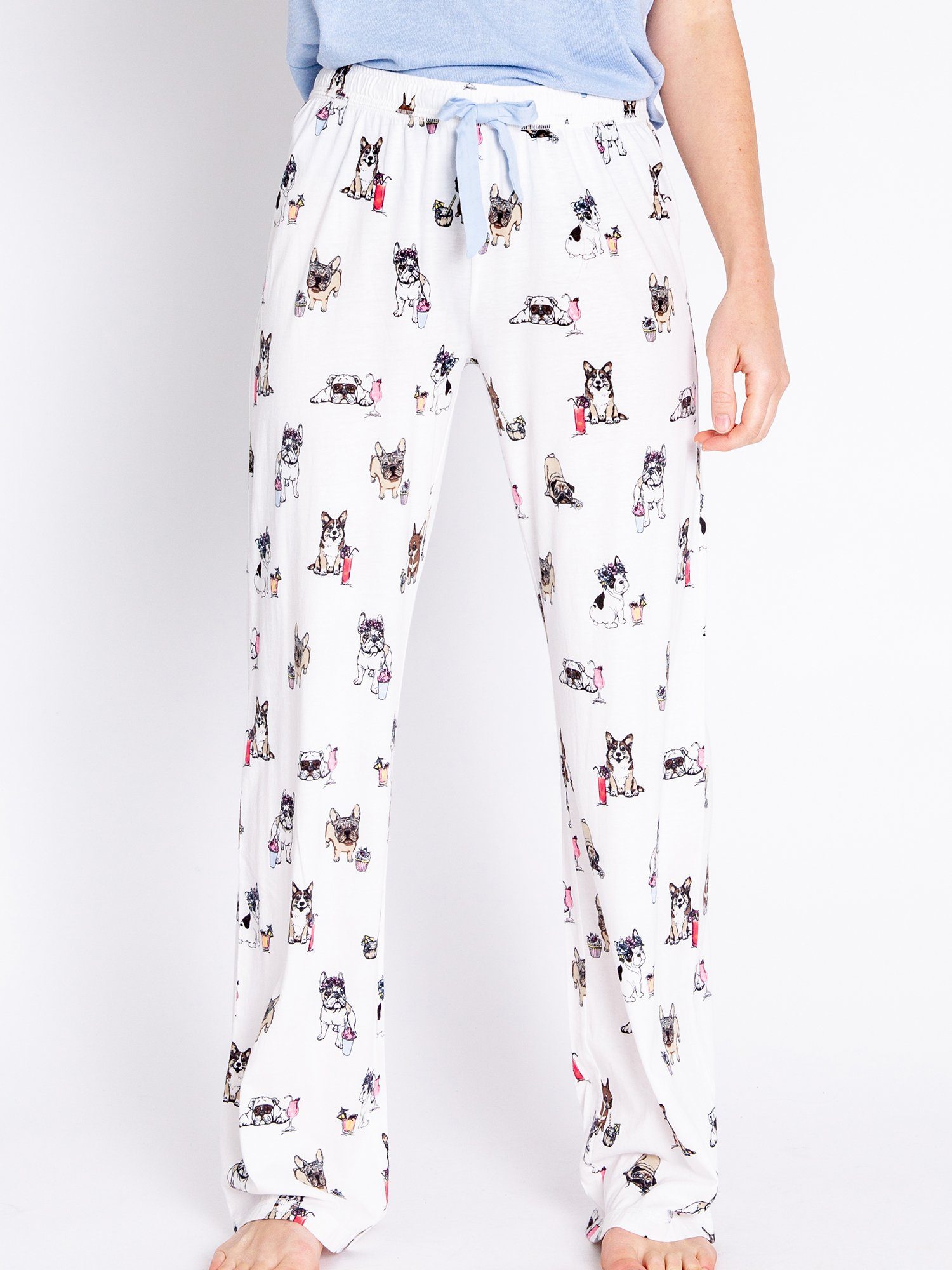 weiss Pyjamahose Prints PJ Playful Salvage