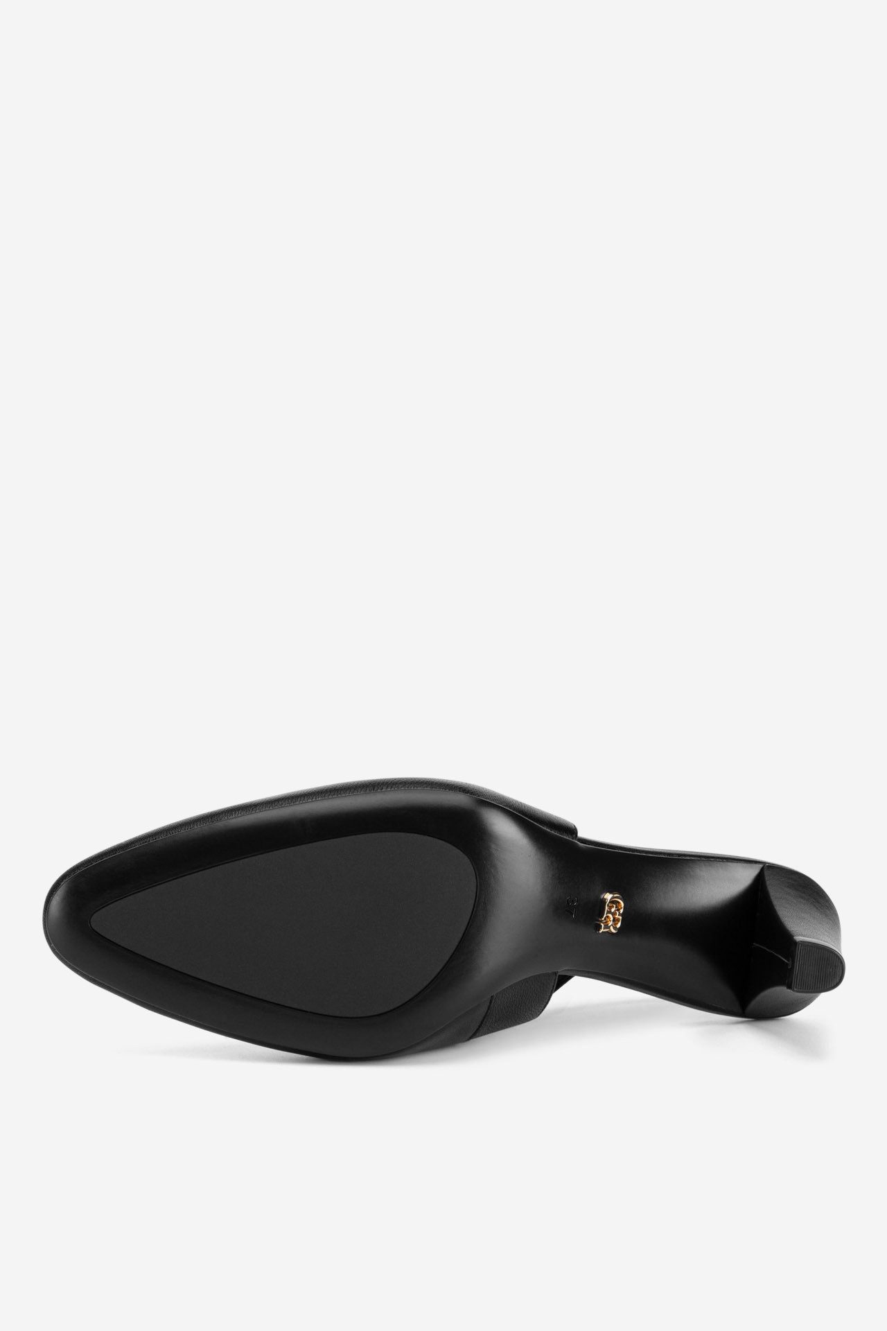 GINO ROSSI Gino Rossi DREW‑LT766‑91 – Damen-Pumps aus Leder in Schwarz Pumps Stabiler Absatz, elegant, weiches Innenmaterial