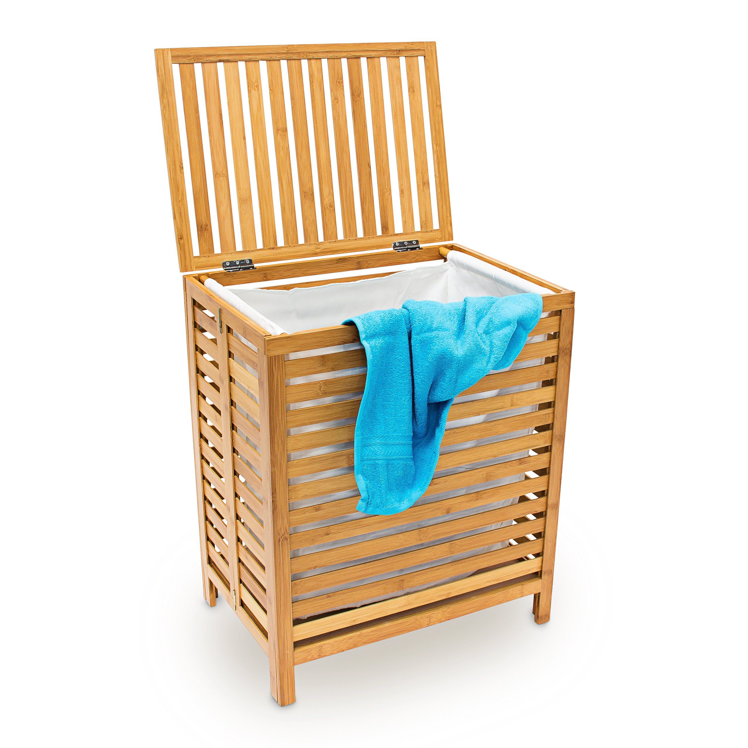 relaxdays Wäschetruhe Holz günstig online kaufen