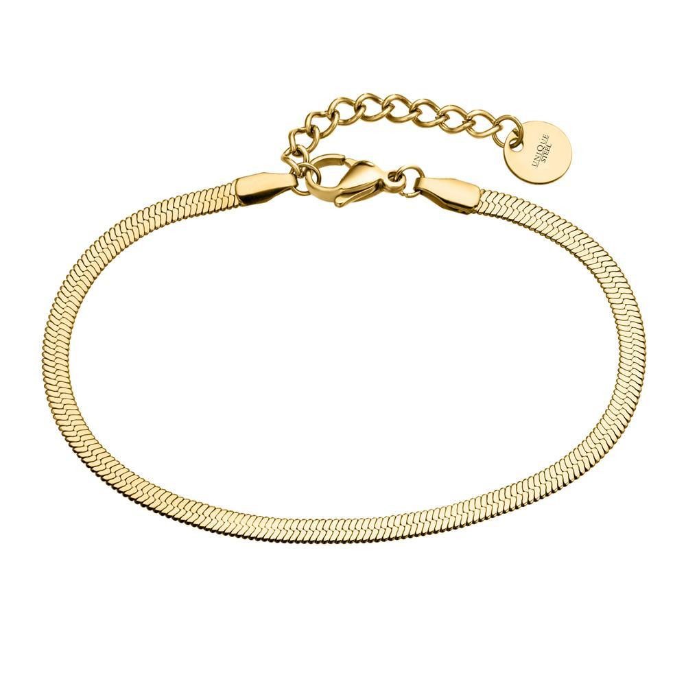 JEWLIX Edelstahlarmband Sleekarmband in Gold B5279-G