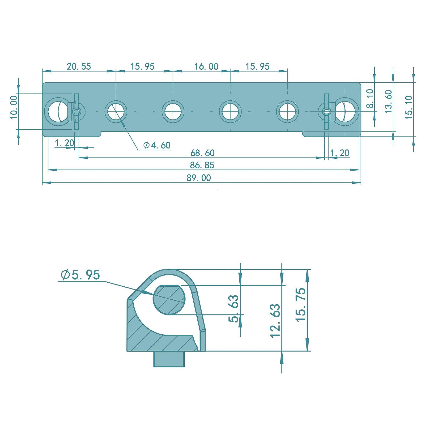 FEPS Fensterbeschlag Scherenlager WI-SL001 als Ersatz für SWS 3-6 Marke Winkhaus Autopilot (mit Stift, 1 St., DIN Rechts/Links verwendbar), Referenznummer WINKHAUS 2310416 und 1148212