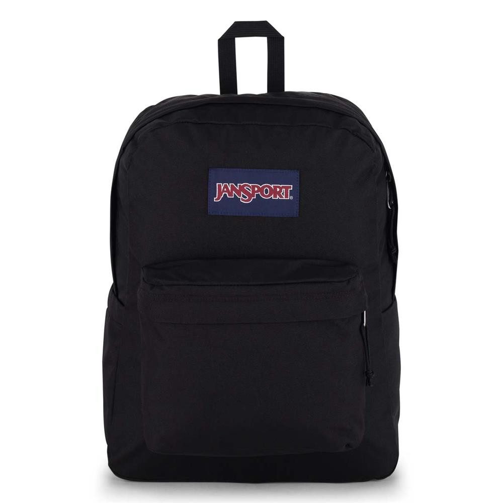 Jansport Tagesrucksack SuperBreak Plus Rucksack 26 L mit 15-Zoll-Laptopfach & Flaschenfach (Rucksack, 1 SuperBreak Plus Rucksack), 15-Zoll-Laptopfach, Flaschentasche, Organizer, gepolstert