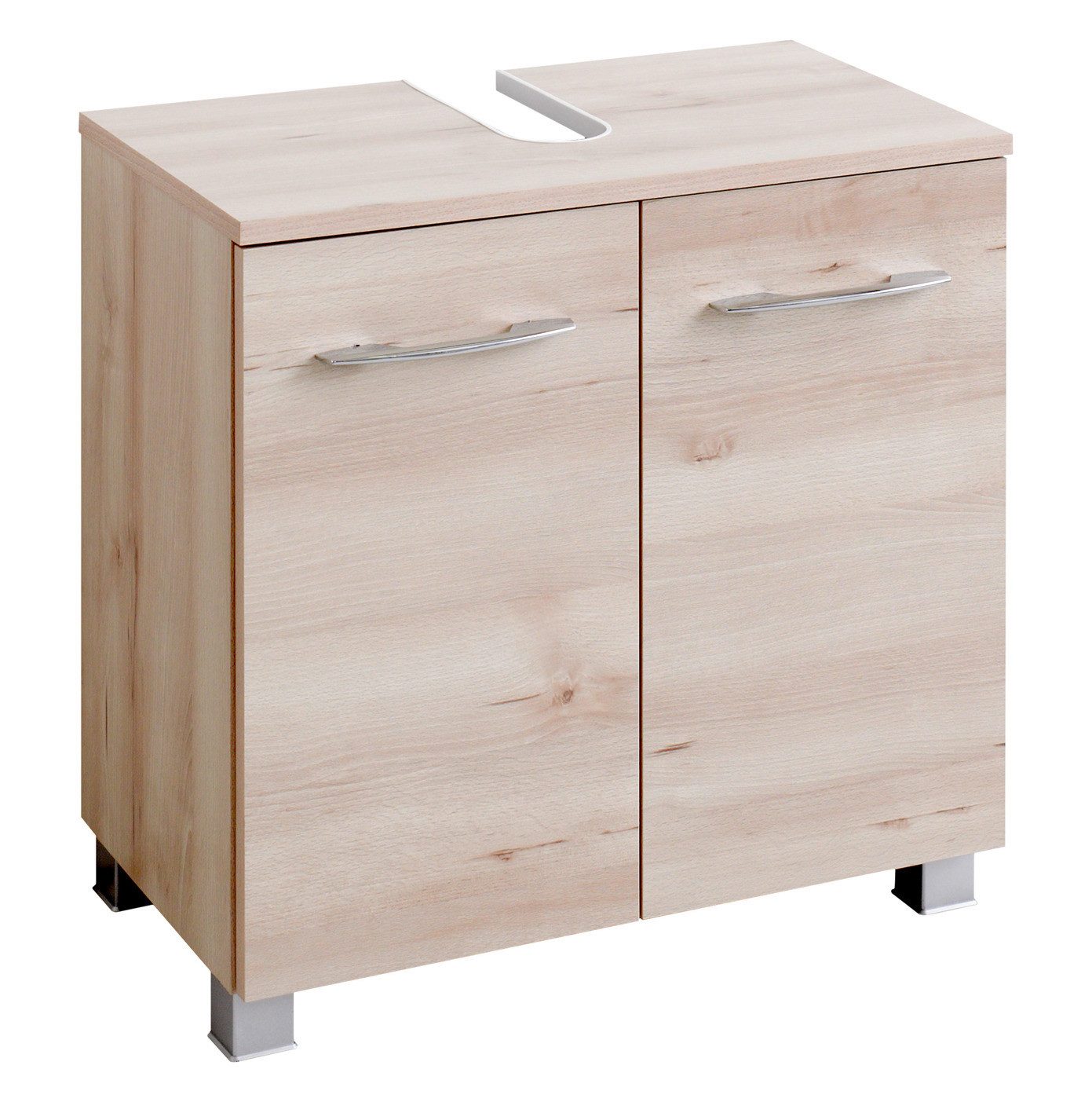 Basera® Waschbeckenunterschrank Ondine 60 cm breit buche, Badezimmermöbel