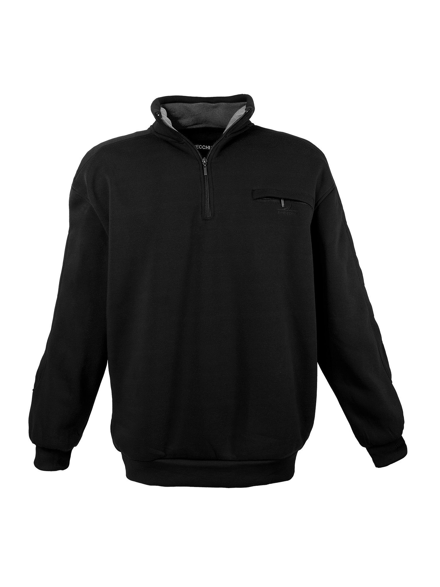 Sweatjacke Sweatshirt Sweater Übergrößen Lavecchia LV-2100
