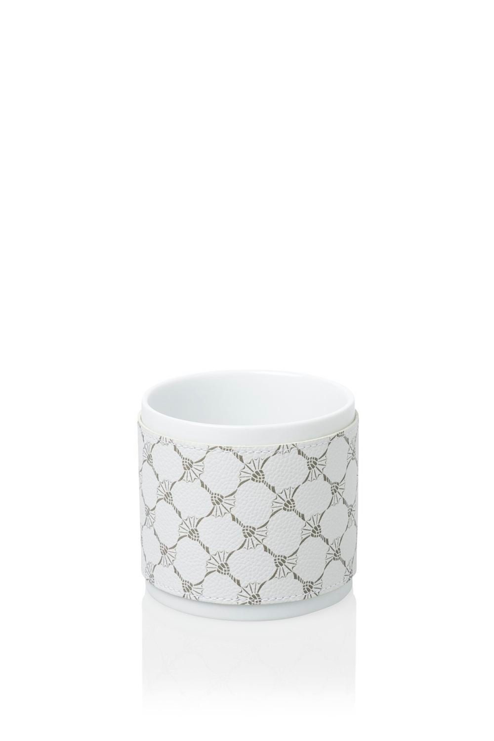 JOOP! Dekobecher CORNFLOWER Becher Porzellan, Kunstleder-Veredelung, cornflower Allower