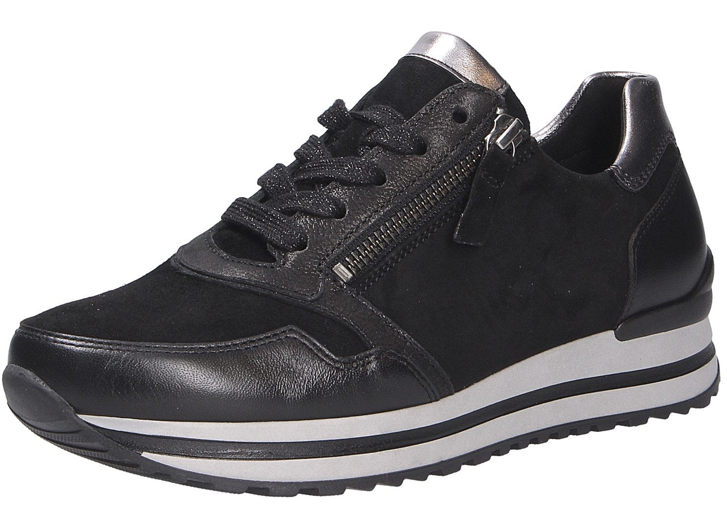 Gabor Gabor Damen Schnürschuh schwarz Größe Schnürschuh