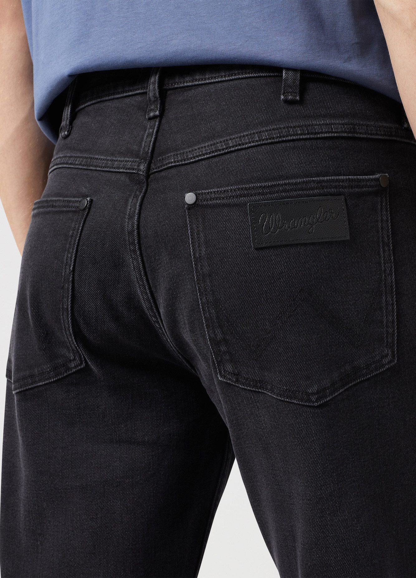 Wrangler 5-Pocket-Jeans WRANGLER GREENSBORO film noir 112350664 günstig online kaufen