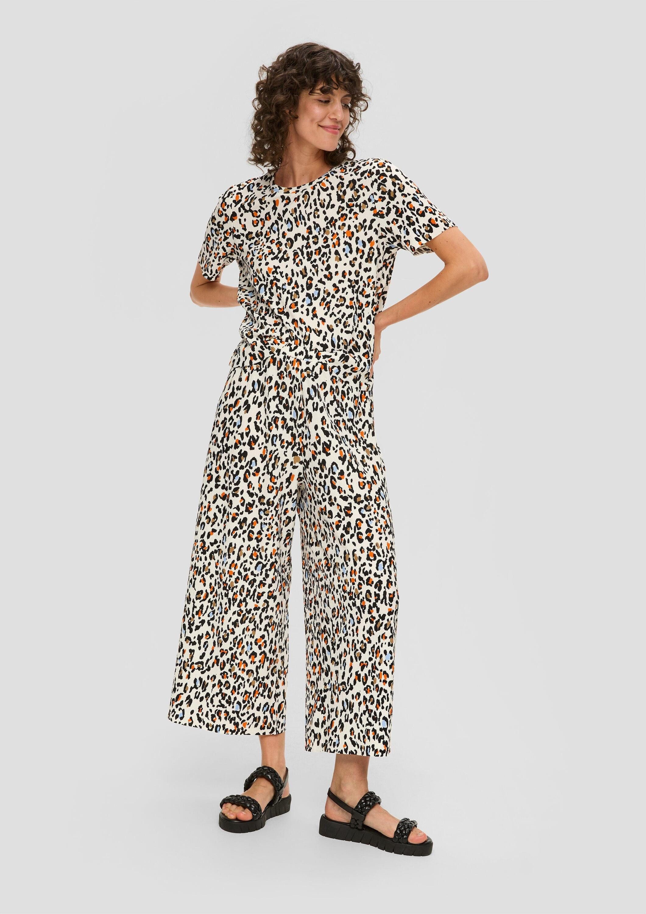 s.Oliver Culotte Hose Jersey-Hose mit elastischem Bund günstig online kaufen