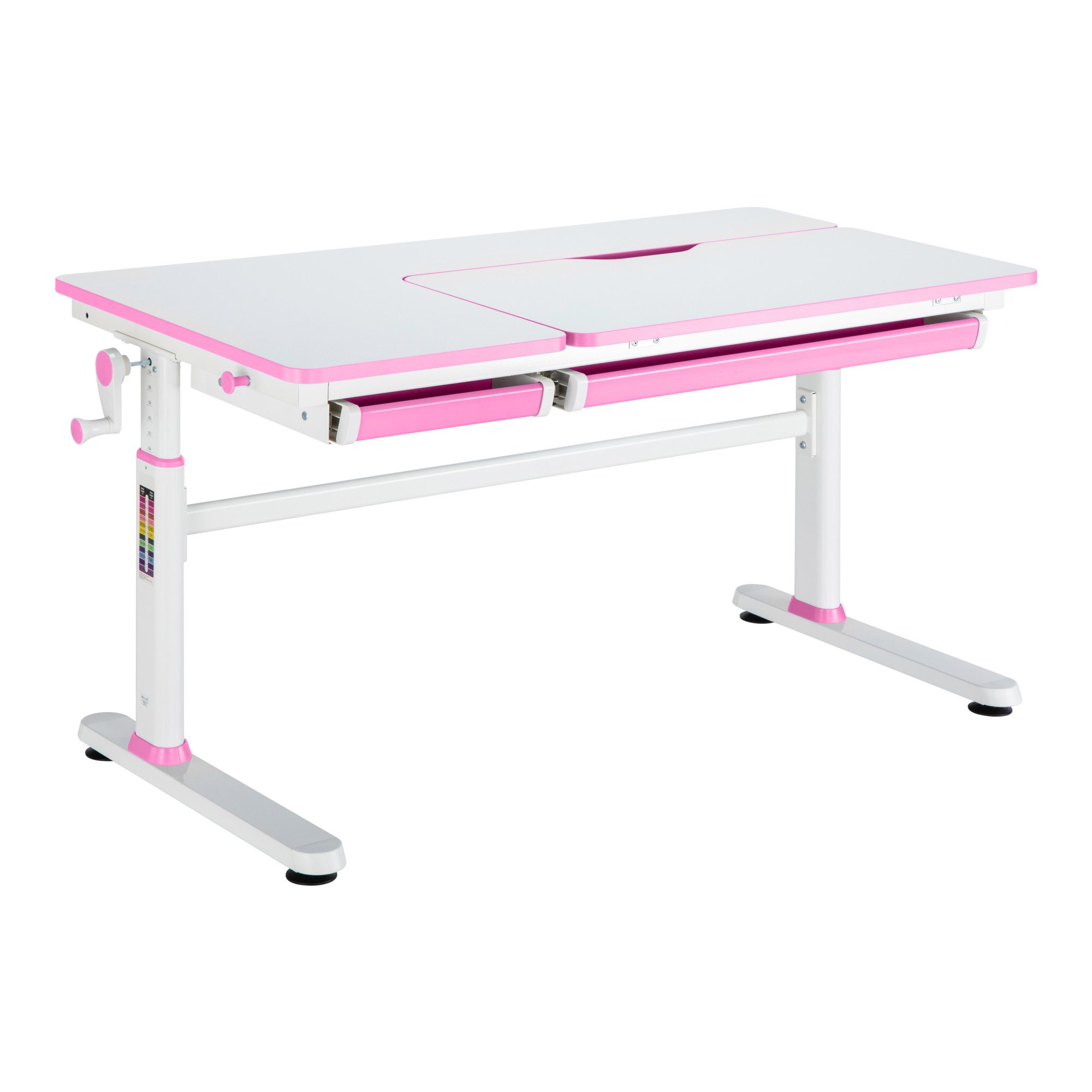 en.casa Kinderschreibtisch, Schülerschreibtisch »Sauda« 120x60 cm günstig online kaufen
