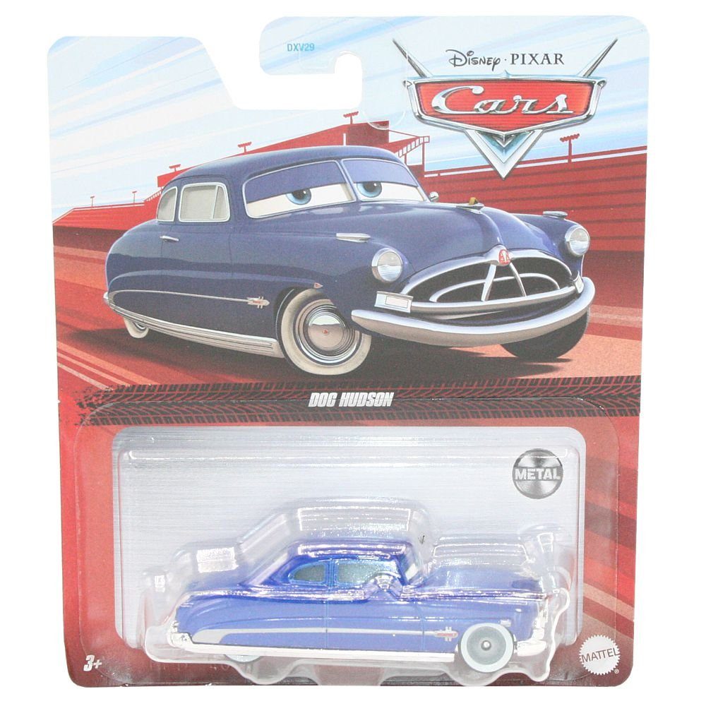 Disney Cars Spielzeug-Rennwagen Doc Mattel Cars Disney 1:55 Hudson GBV70 Autos Cast