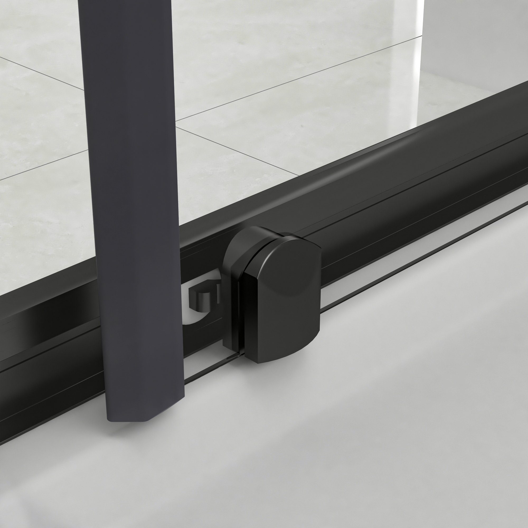 Eckeinstieg Duschkabine Mit Schiebetüren – Platzsparende Dusche Mit 5mm ESG Glas