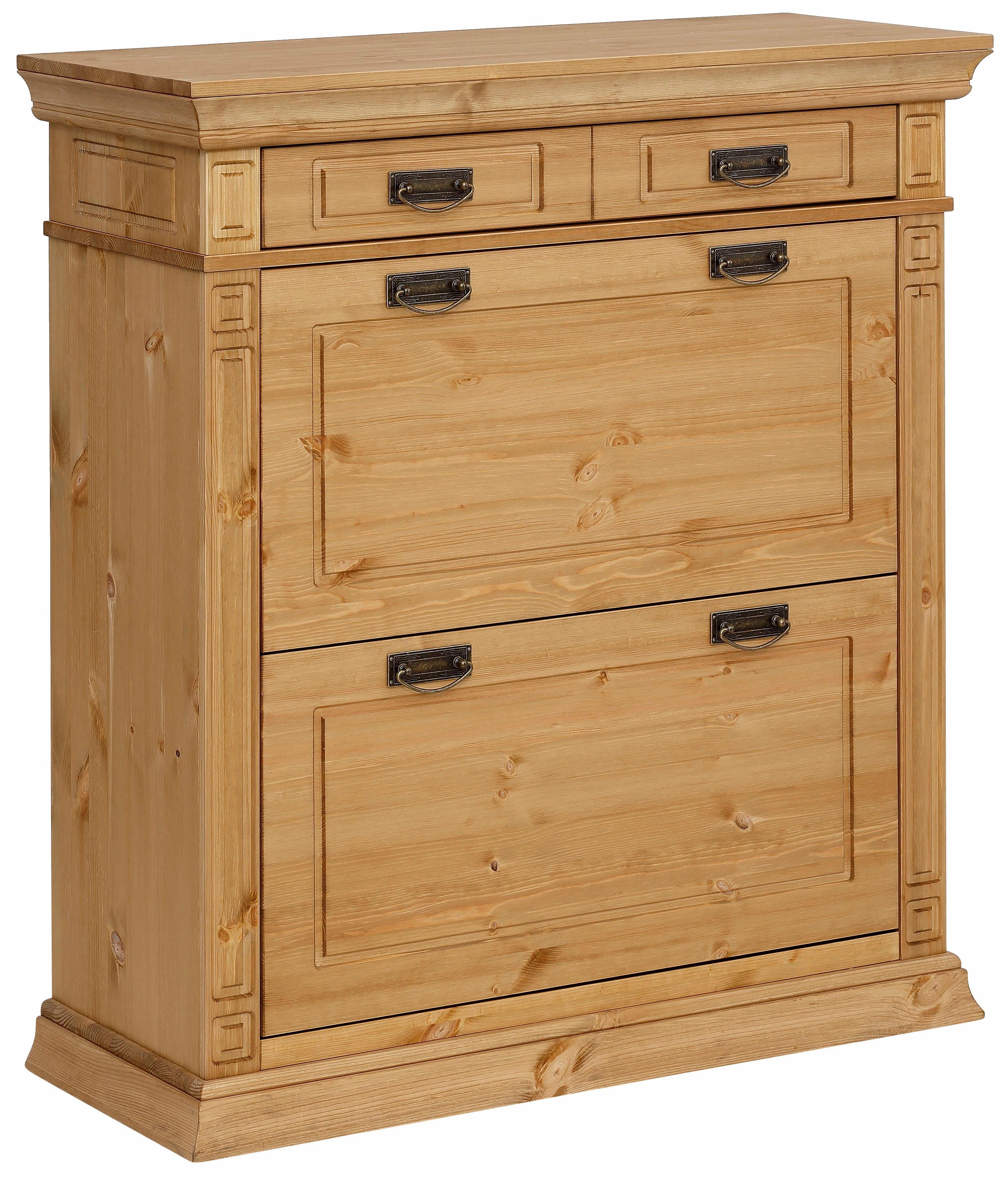 Home affaire Schuhkommode Vinales, Breite 96 cm aus massiver Kiefer