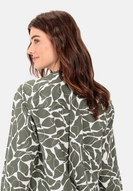 camel active Schlupfbluse mit floralem Allover-Print Allover Print