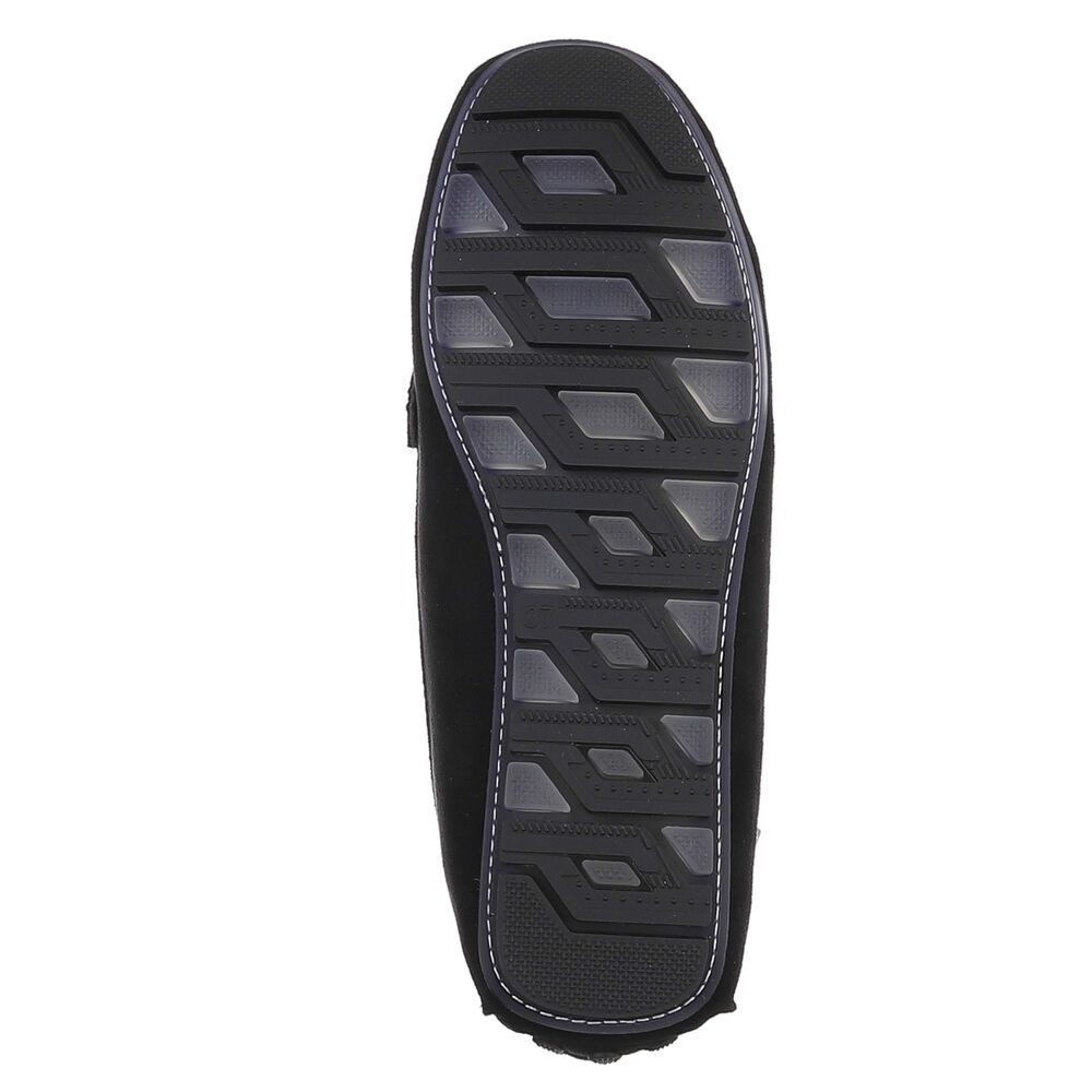 Ital-Design Mokassinschuh mit Komfort und eleganter Mokassin-Optik Slipper (91261031) Flach Mokassins in Schwarz