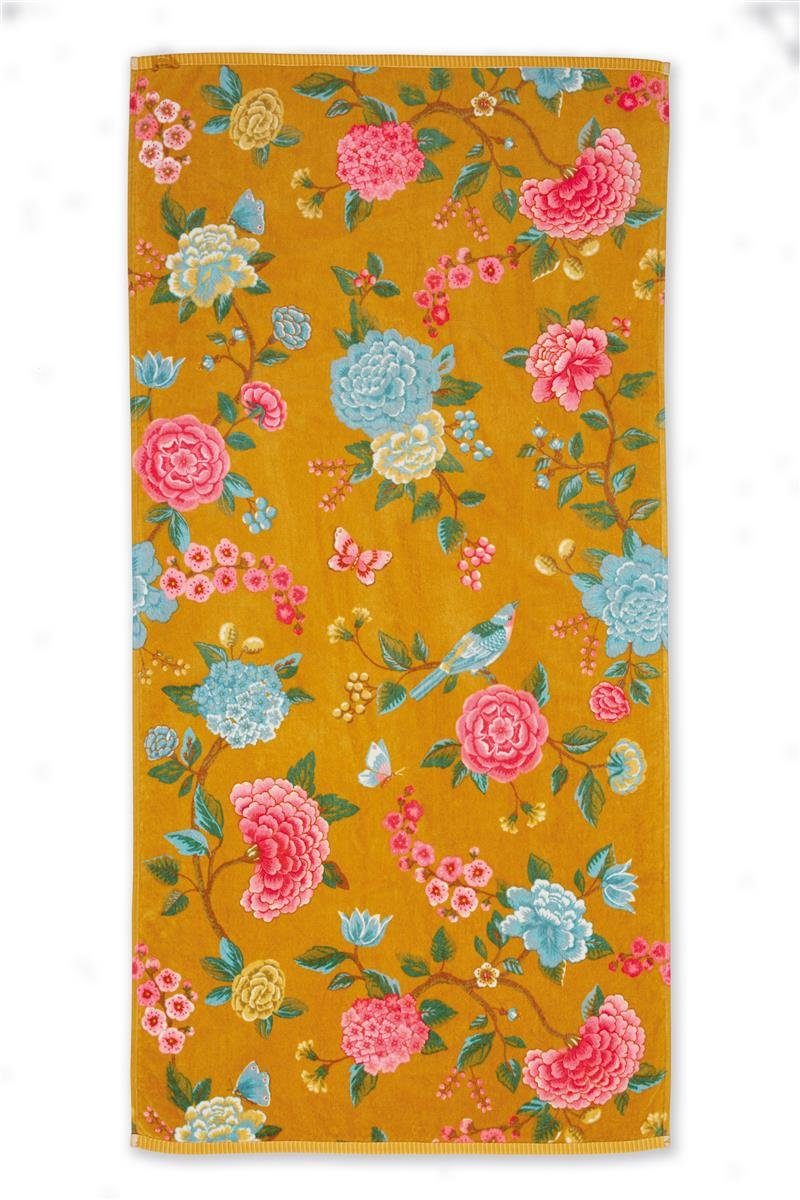 PiP Studio Handtuch Good Evening Yellow 70X140 Gelb 100% Cotton, terry velo günstig online kaufen