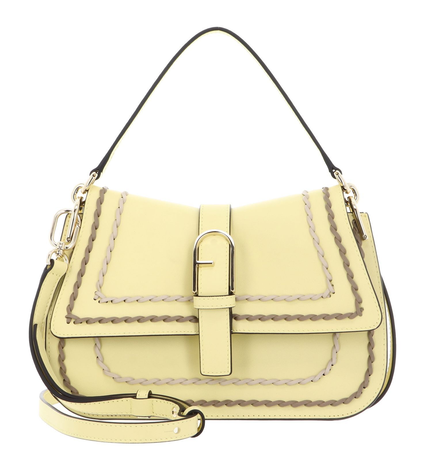 Furla Schultertasche Top Handle, aus echtem Leder