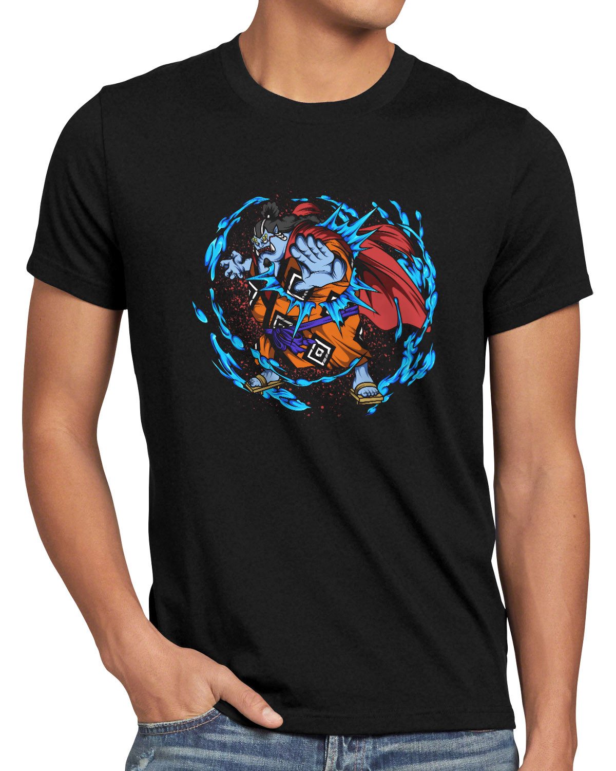 style3 T-Shirt one piece luffy ruffy monkey d strohhut strawhat strohhutbande pirate